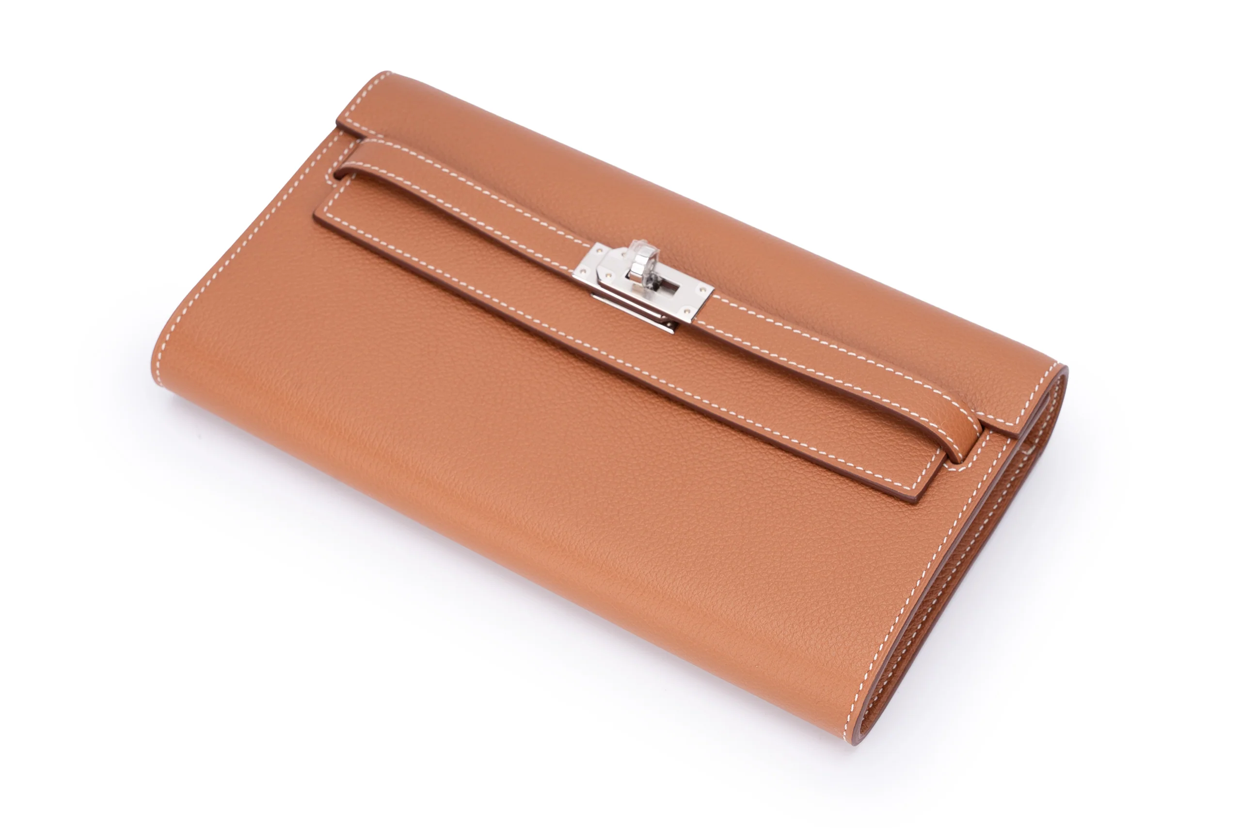 Hermès Kelly To-go Evercolor Gold PHW - Image 12