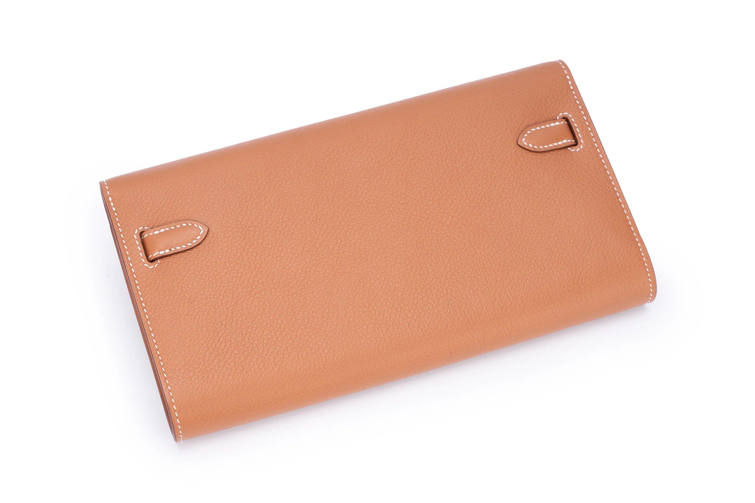 Hermès Kelly To-go Evercolor Gold PHW - Image 9