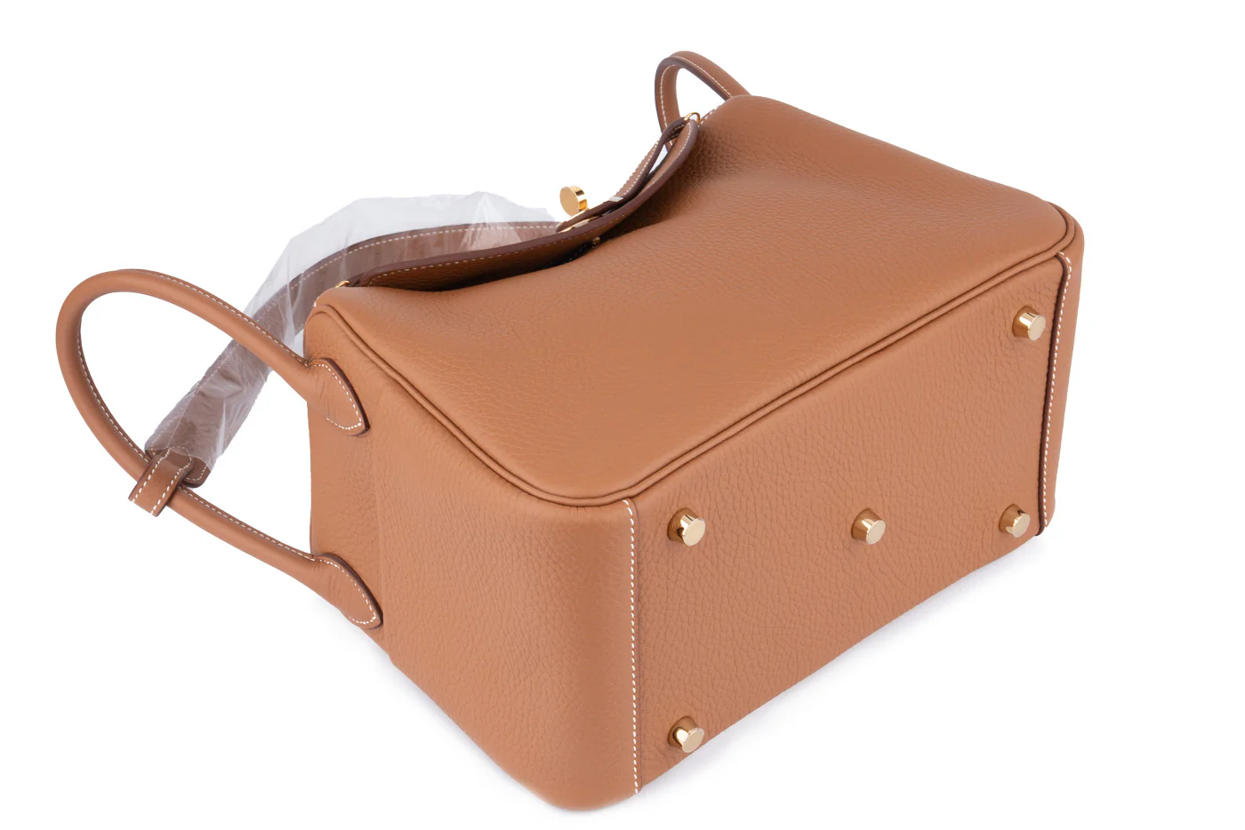Hermès Lindy 26	Clemence	Gold	GHW - Image 8