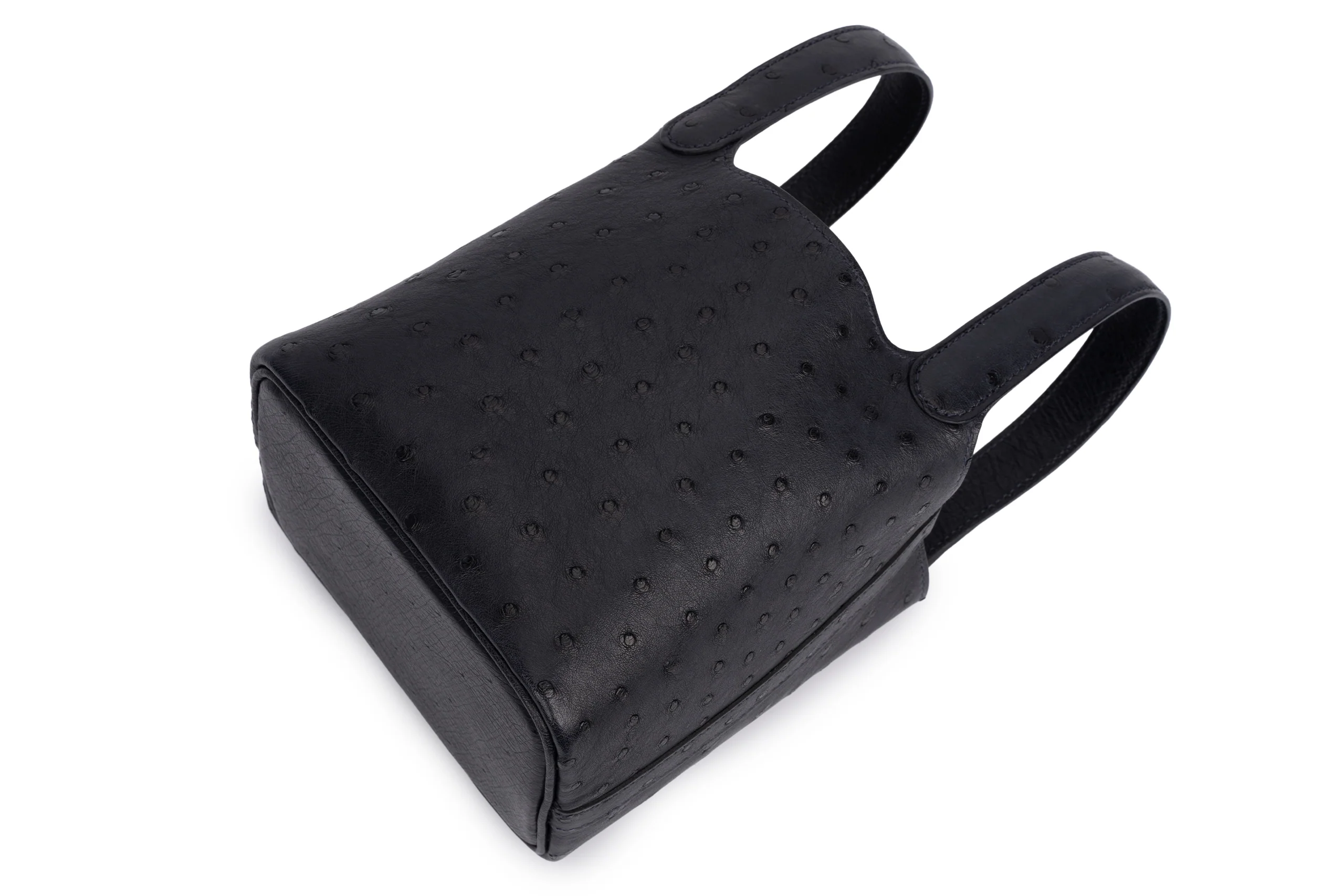 Hermès Micro Picotin	Ostrich	Caban PHW - Image 10