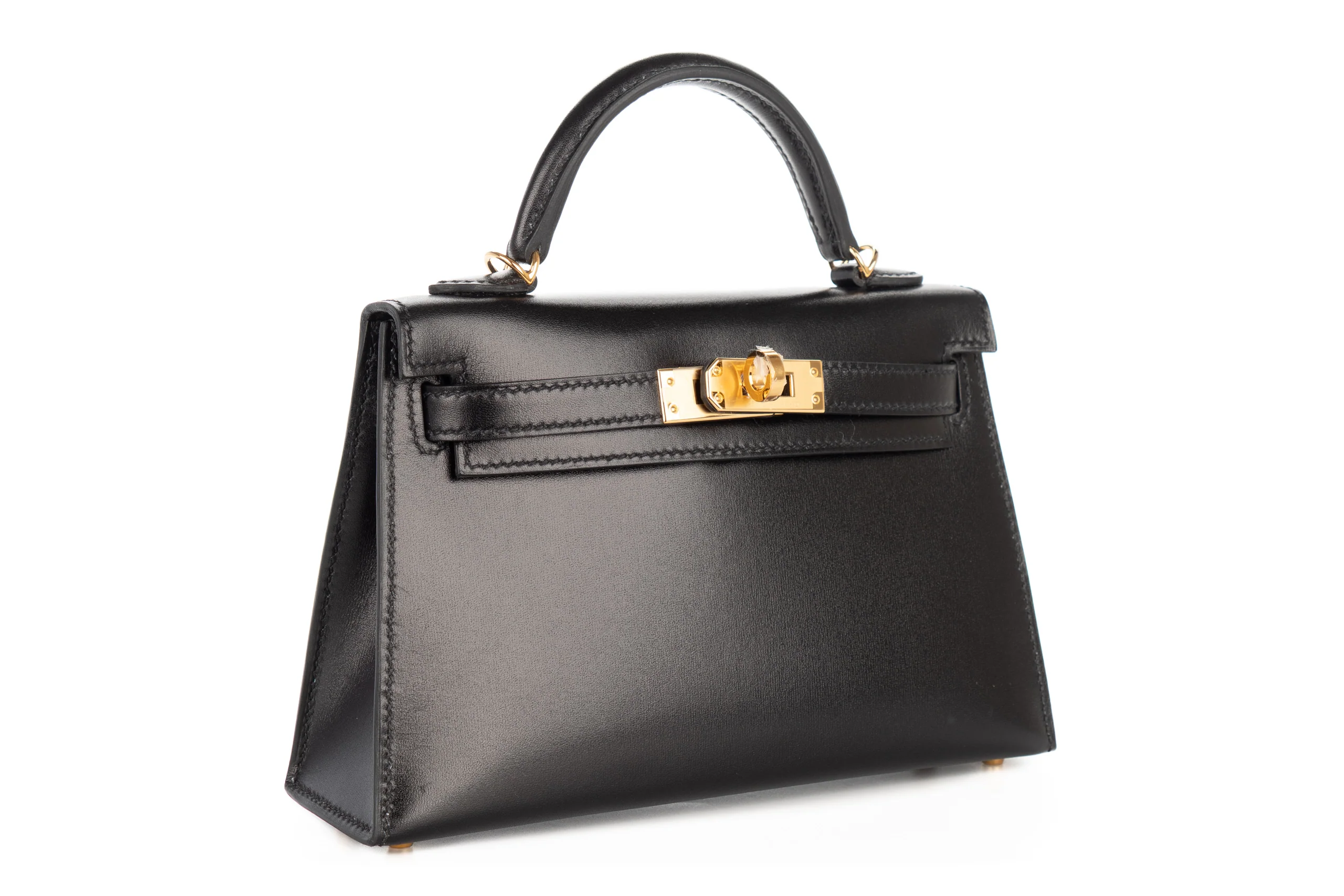 Hermès Mini Kelly		Box	Noir	GHW - Image 2