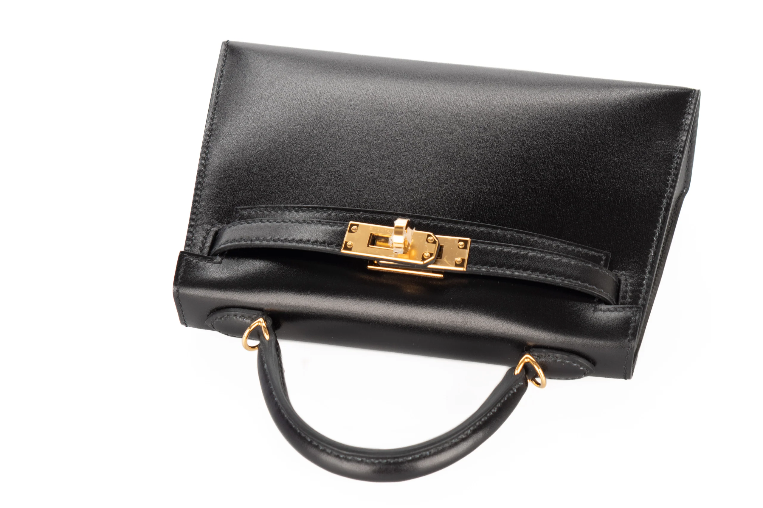 Hermès Mini Kelly		Box	Noir	GHW - Image 8