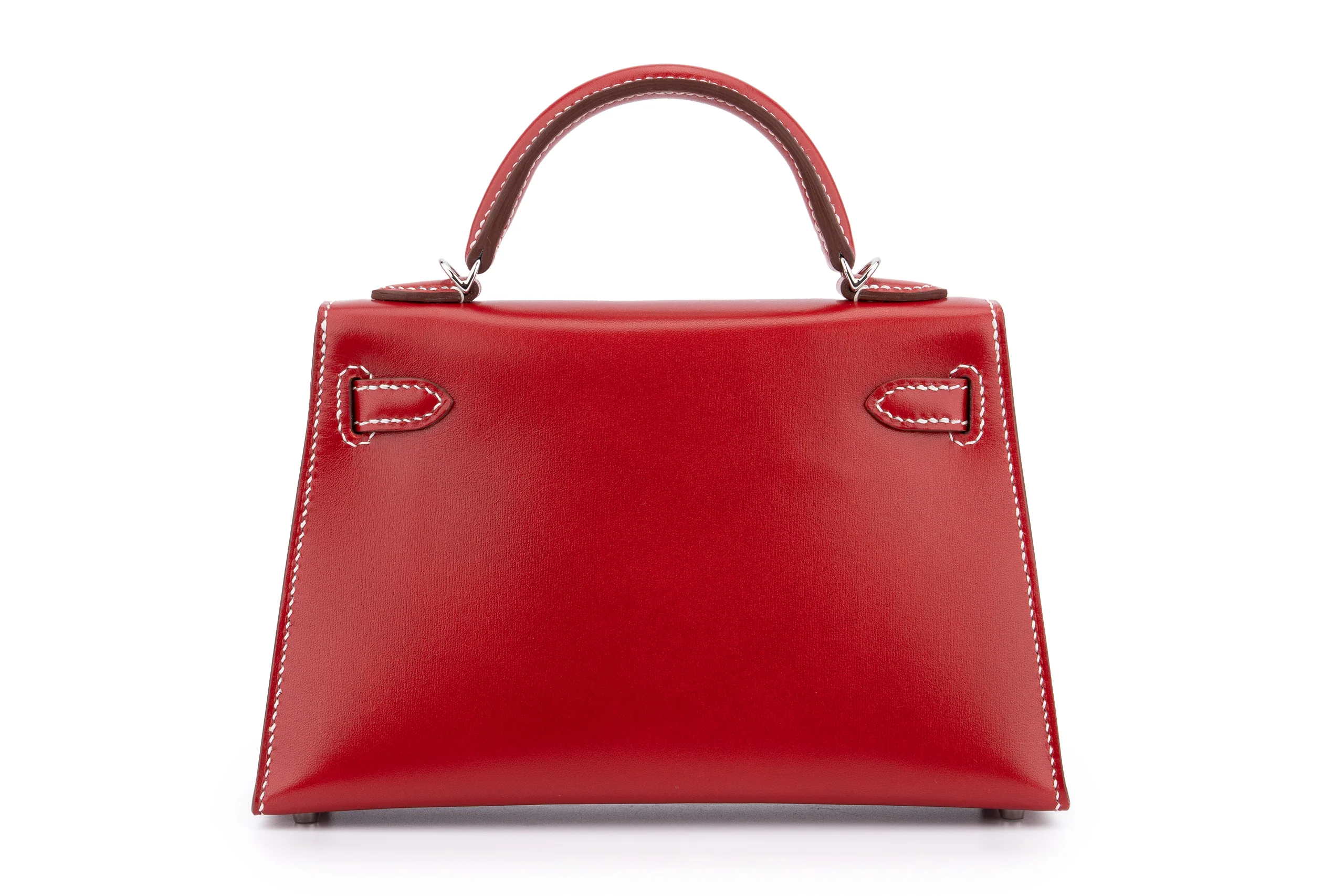 Hermès Mini Kelly		Box	Rouge Piment	PHW - Image 4