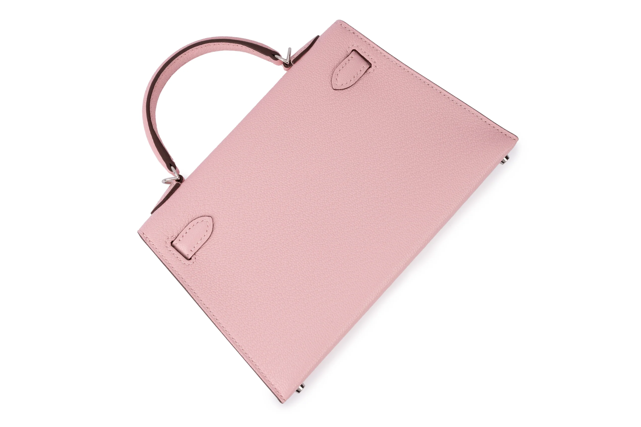 Hermès Mini Kelly		Chevre	Pink Sakura/Rose Mexico	PHW - Image 11