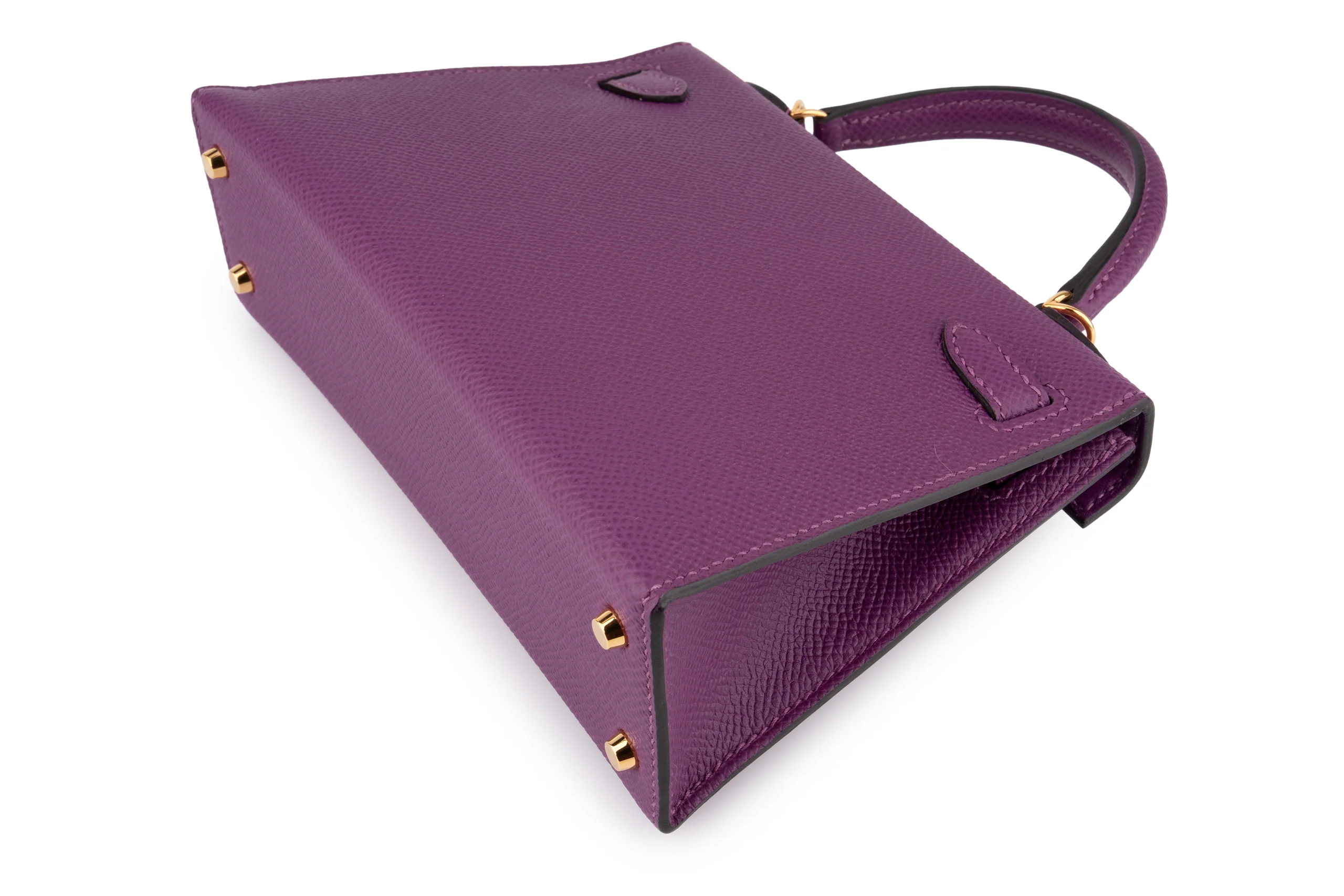 Hermès Mini Kelly		Epsom	Anemone	GHW - Image 12