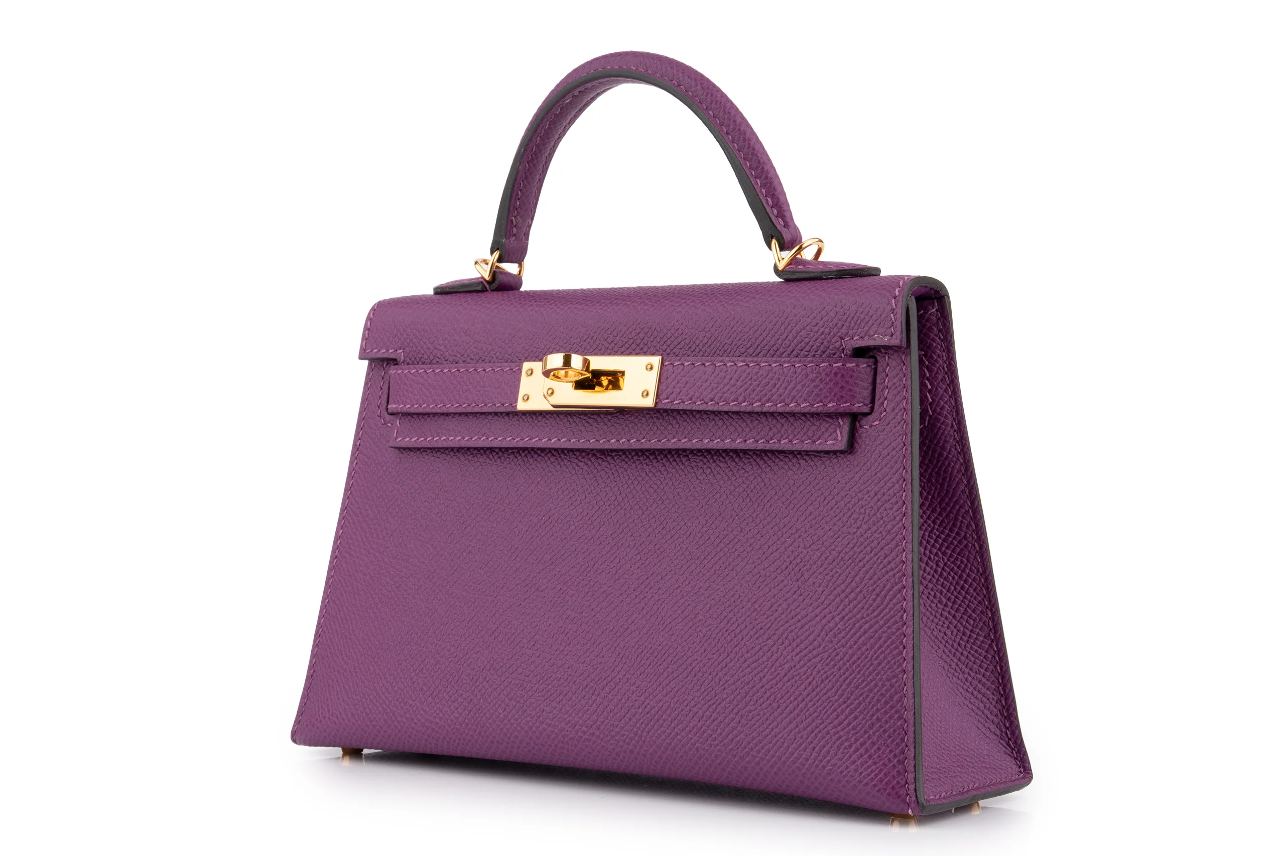 Hermès Mini Kelly		Epsom	Anemone	GHW - Image 2