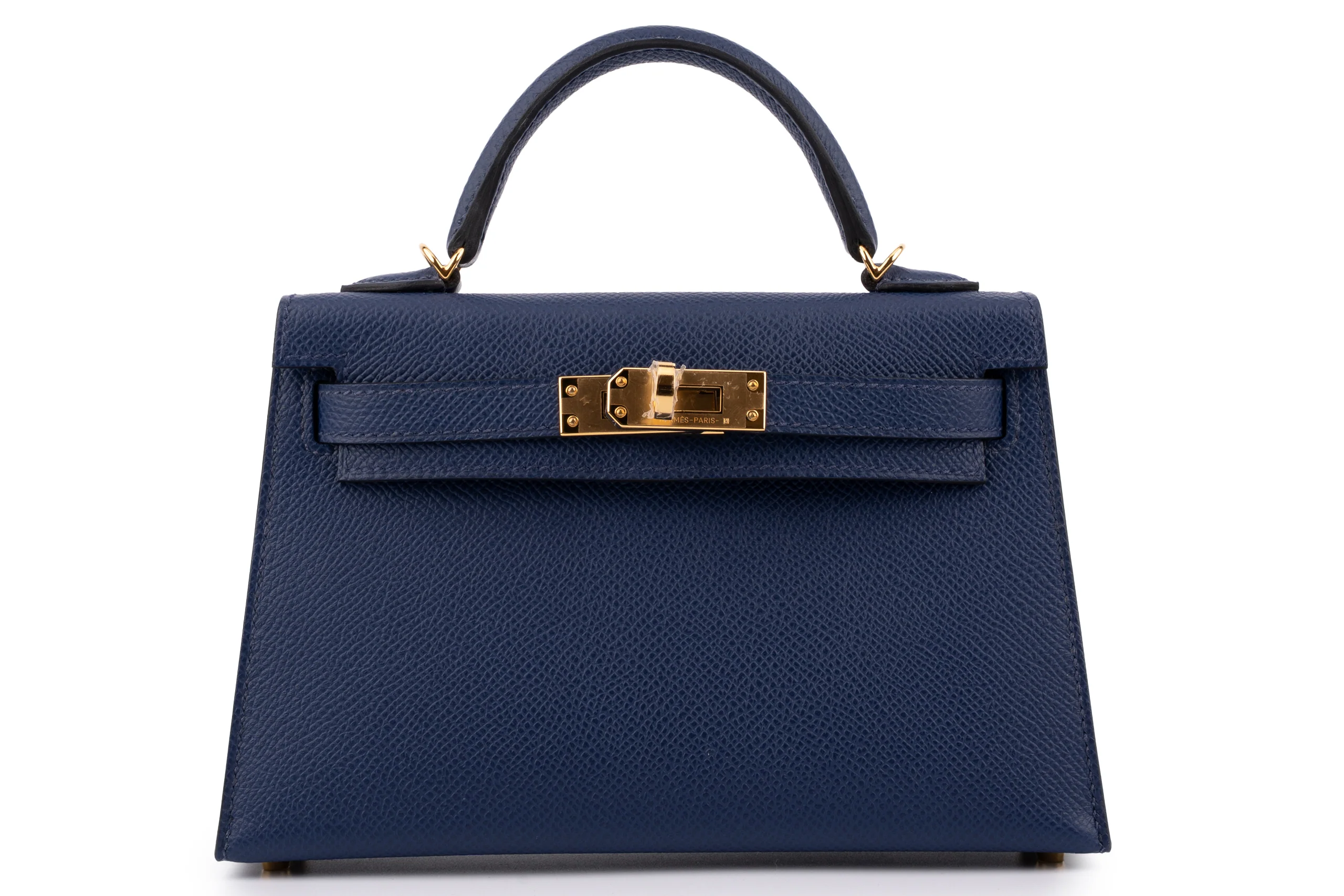 Hermès Mini Kelly		Epsom	Blue	GHW