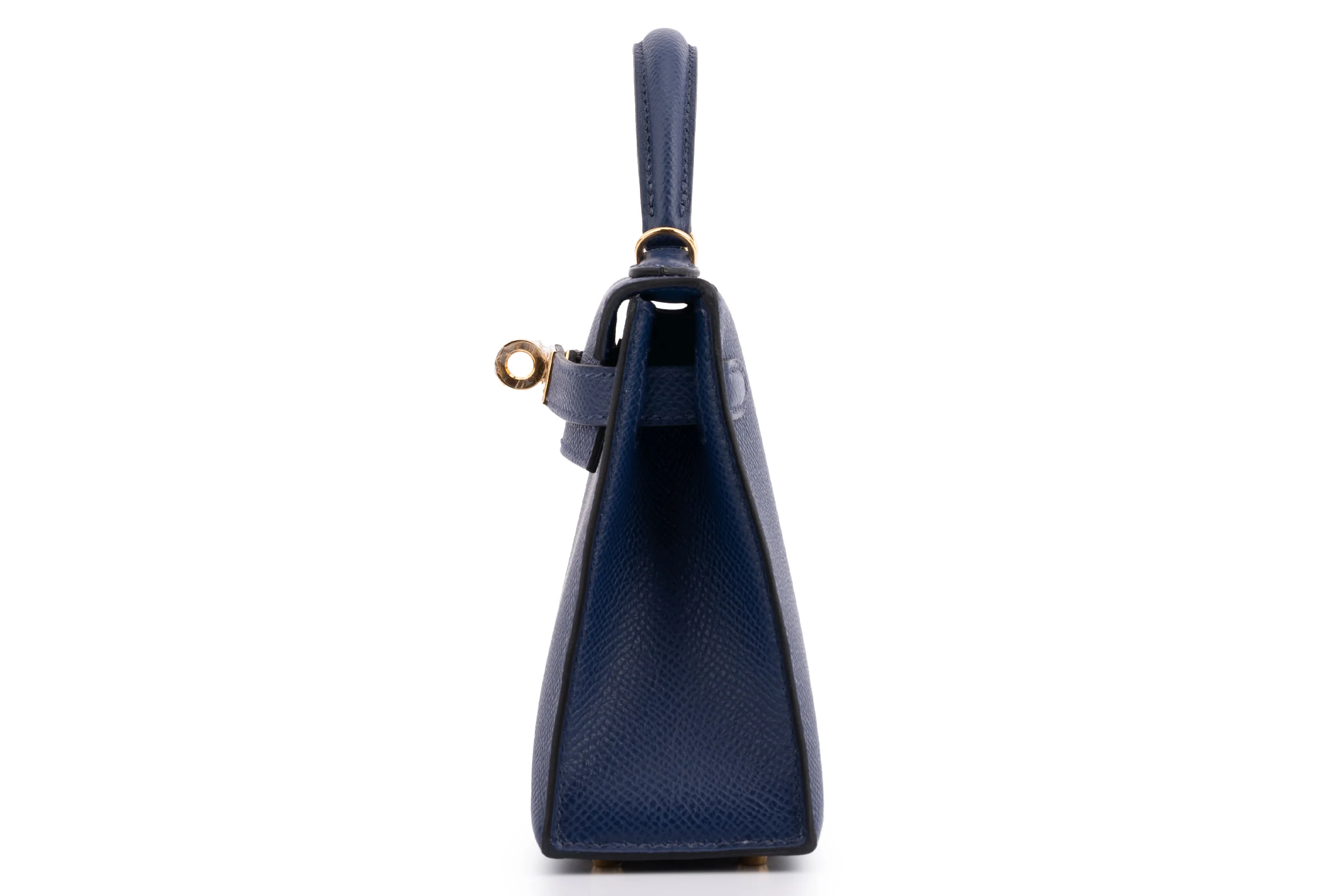 Hermès Mini Kelly		Epsom	Blue	GHW - Image 3