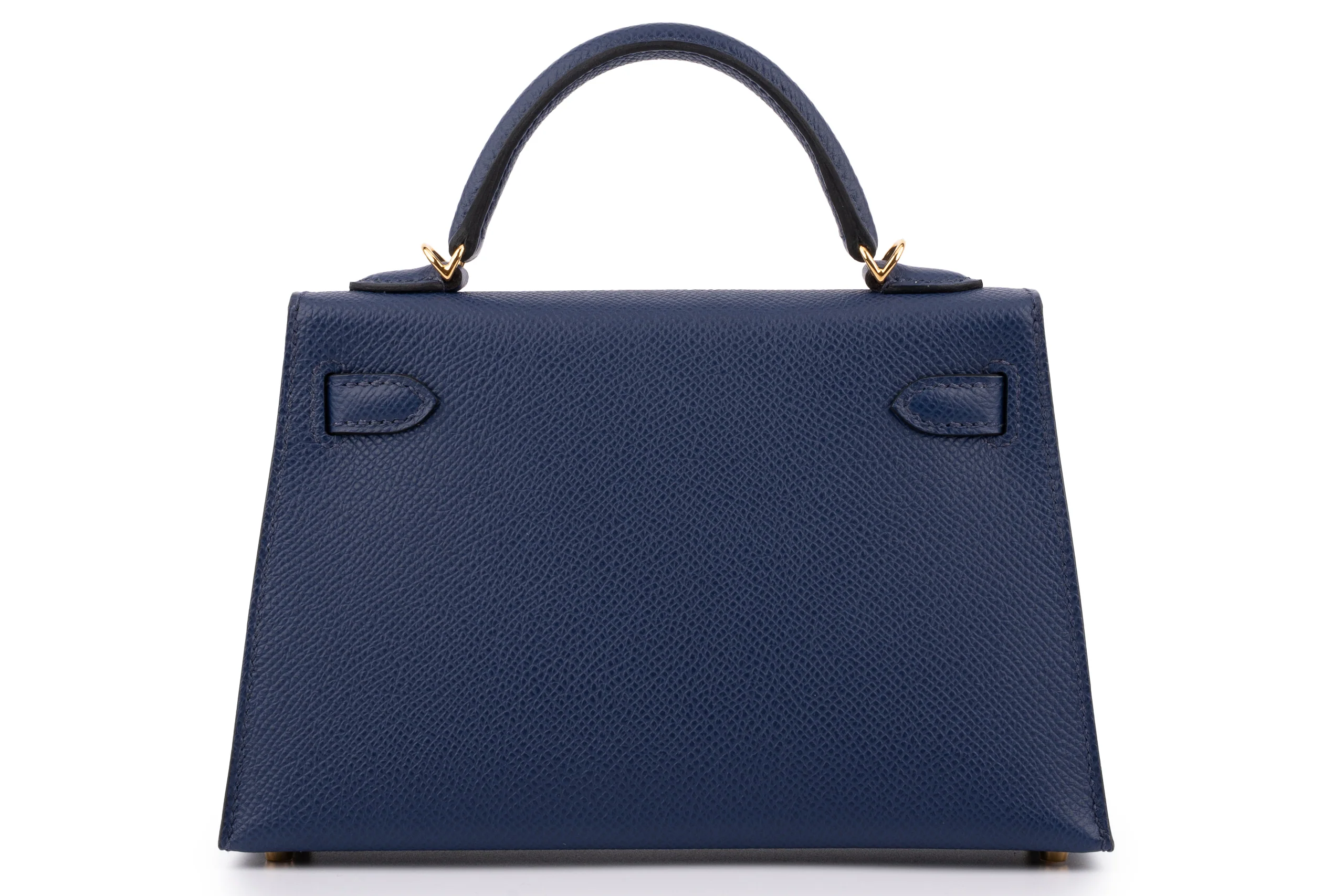 Hermès Mini Kelly		Epsom	Blue	GHW - Image 4