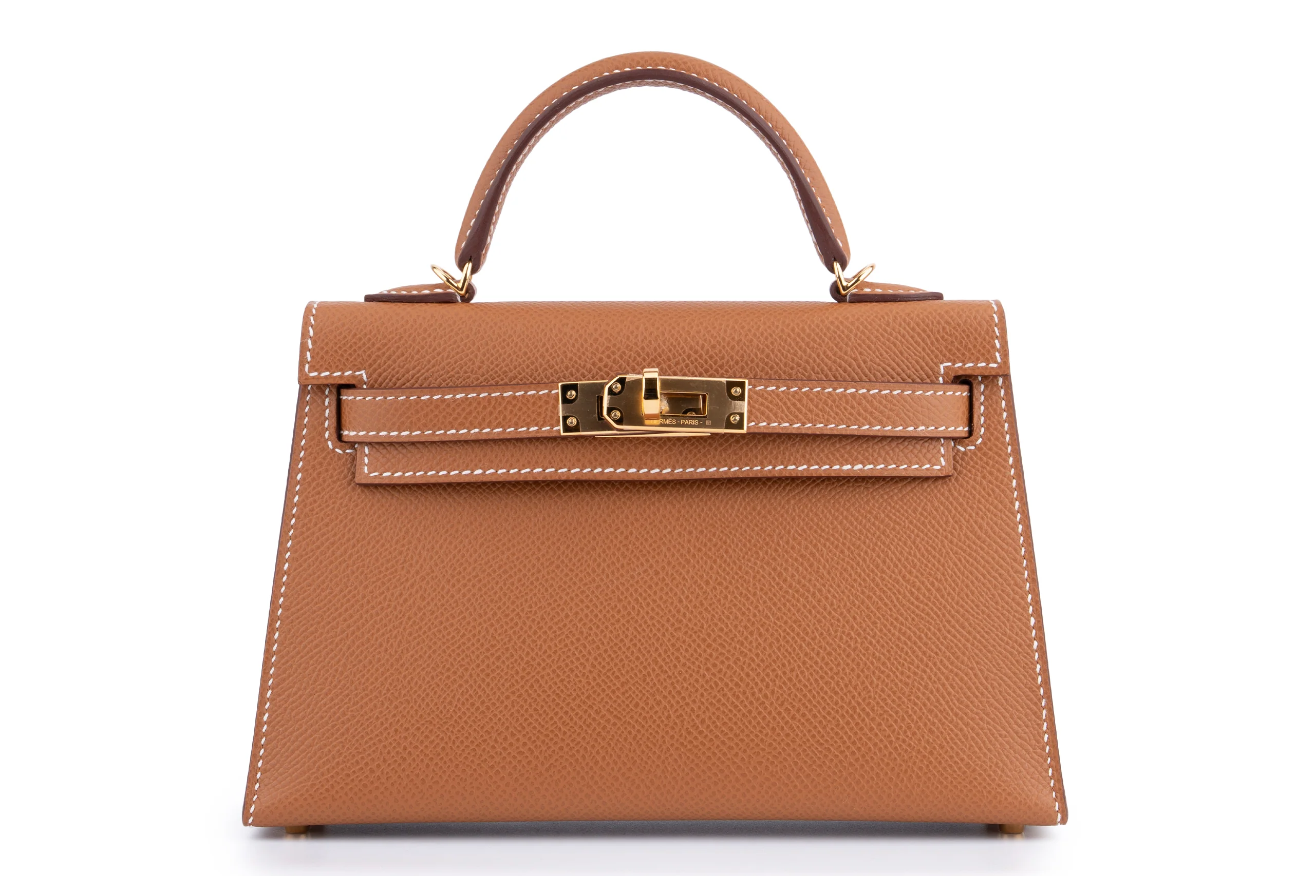 Hermès Mini Kelly	Epsom	Gold	GHW