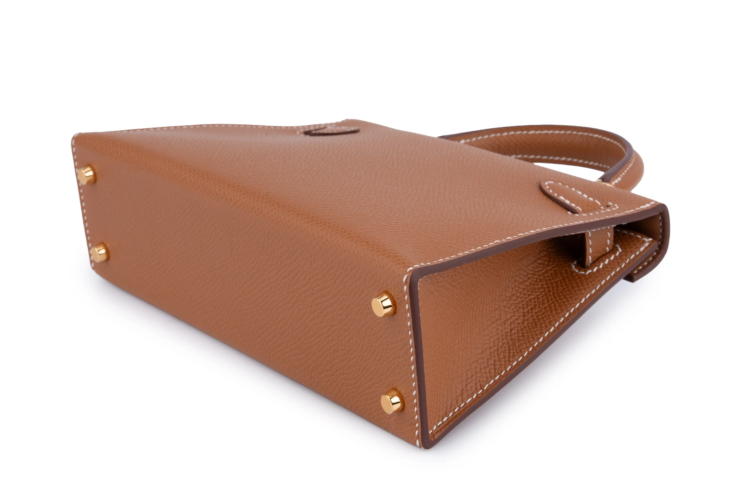 Hermès Mini Kelly	Epsom	Gold	GHW - Image 10