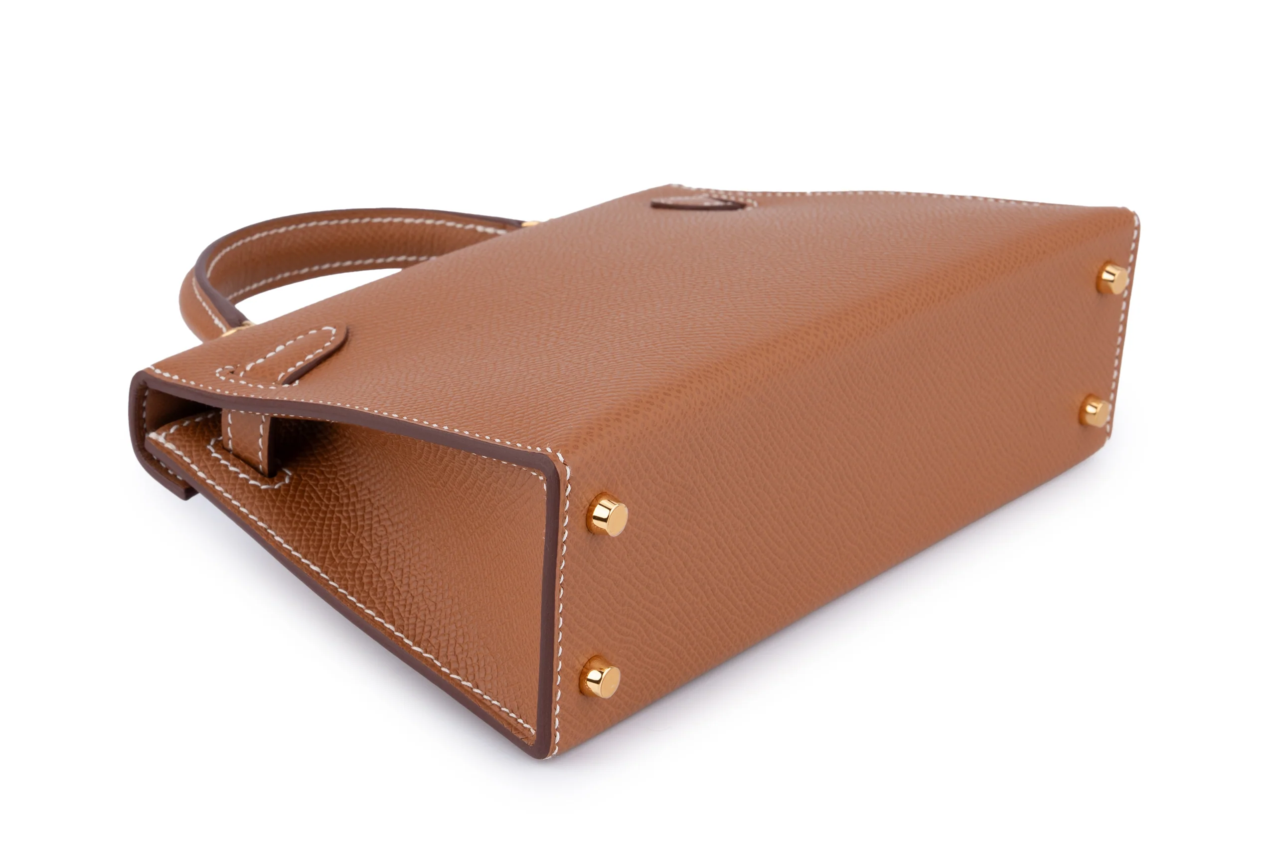 Hermès Mini Kelly	Epsom	Gold	GHW - Image 11