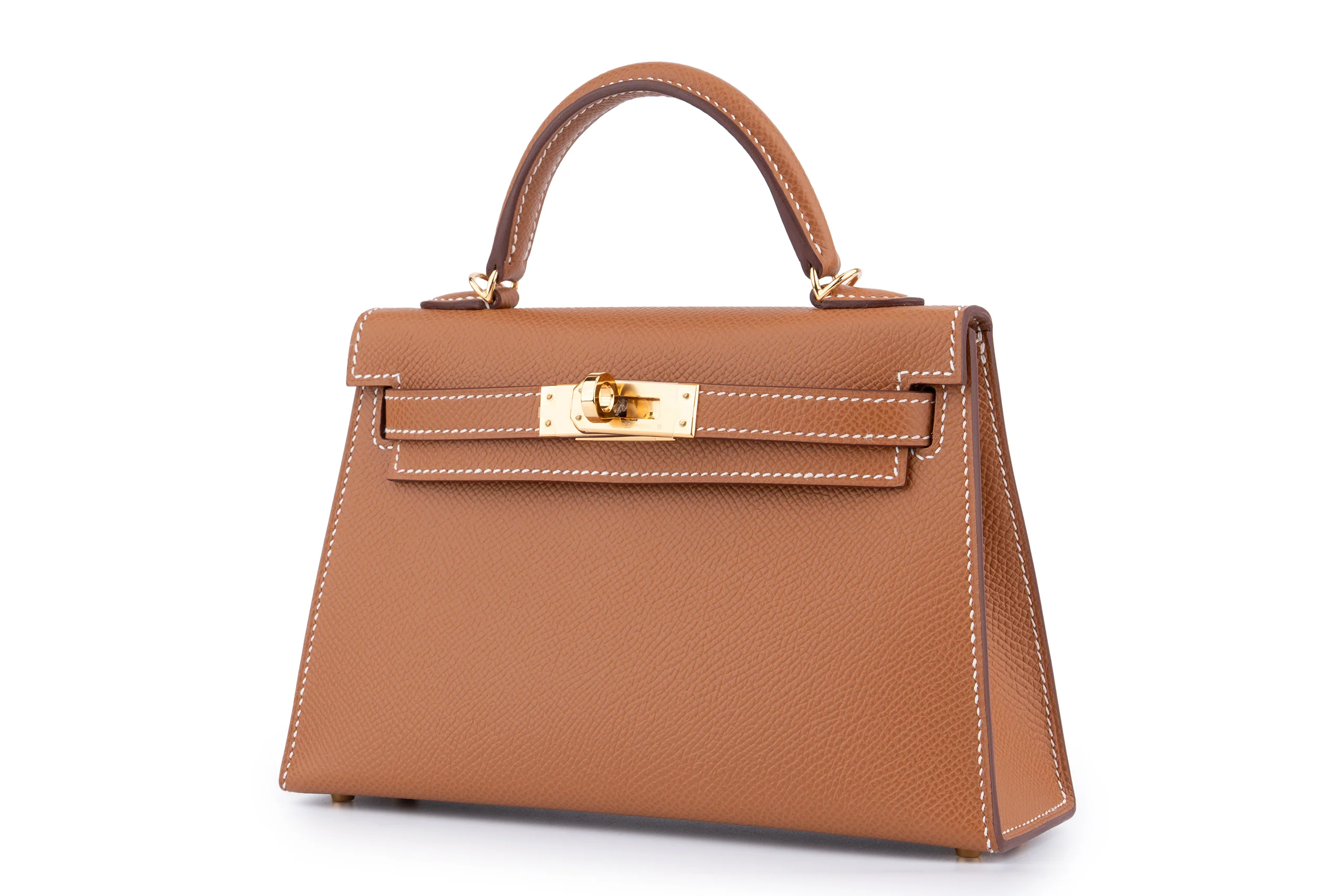 Hermès Mini Kelly	Epsom	Gold	GHW - Image 2