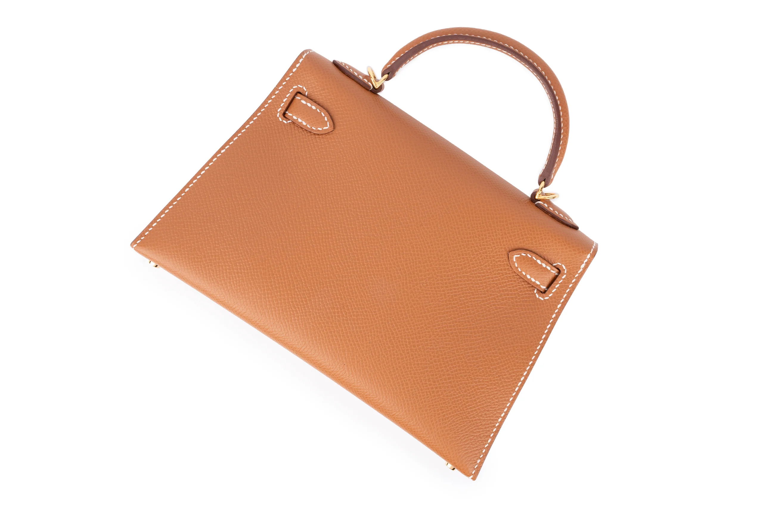 Hermès Mini Kelly		Epsom	Gold 	GHW - Image 10