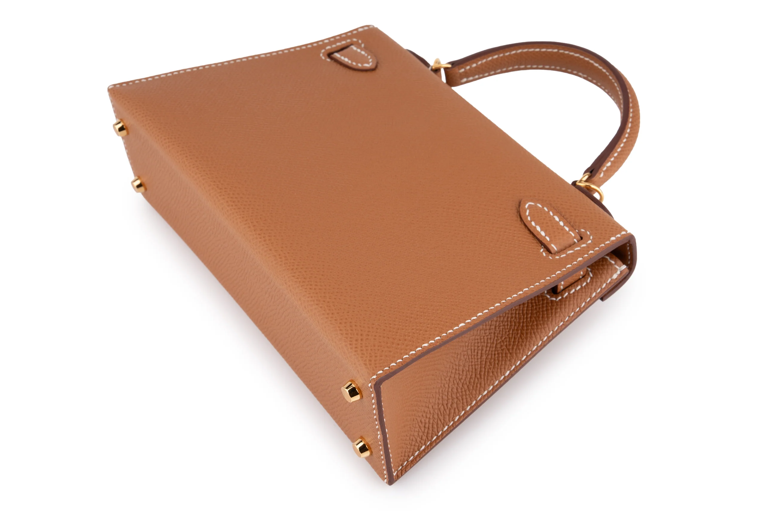 Hermès Mini Kelly		Epsom 	Gold	GHW - Image 10