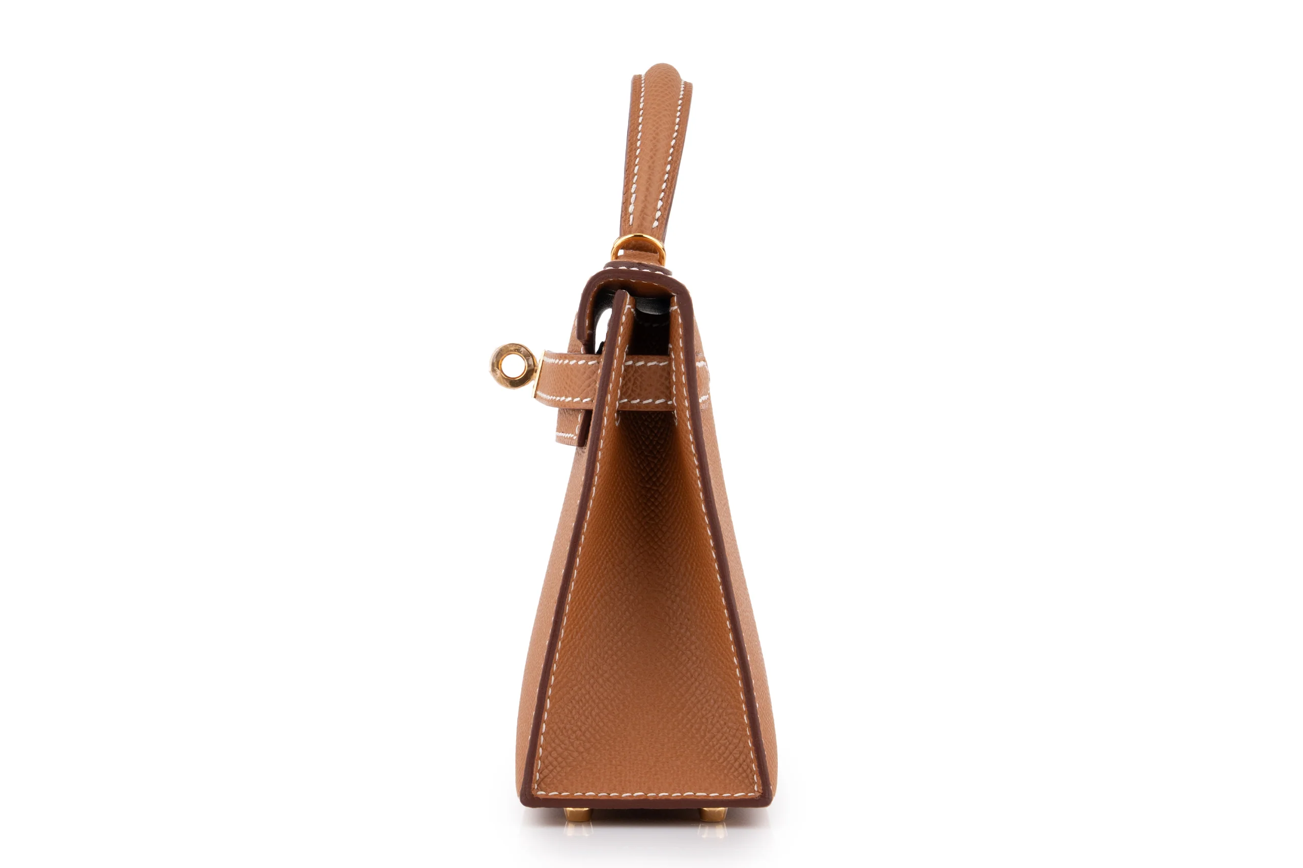Hermès Mini Kelly		Epsom 	Gold	GHW - Image 2