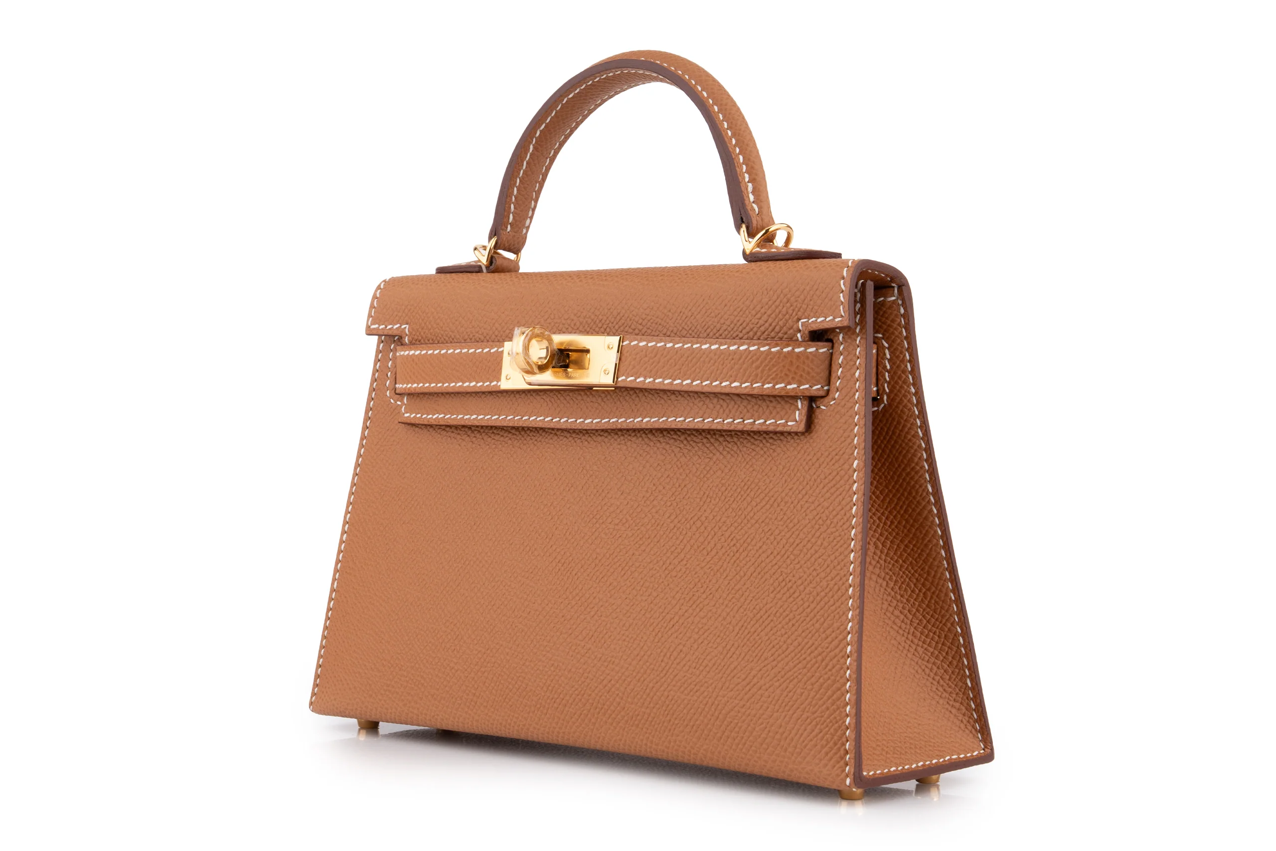 Hermès Mini Kelly		Epsom 	Gold	GHW - Image 3