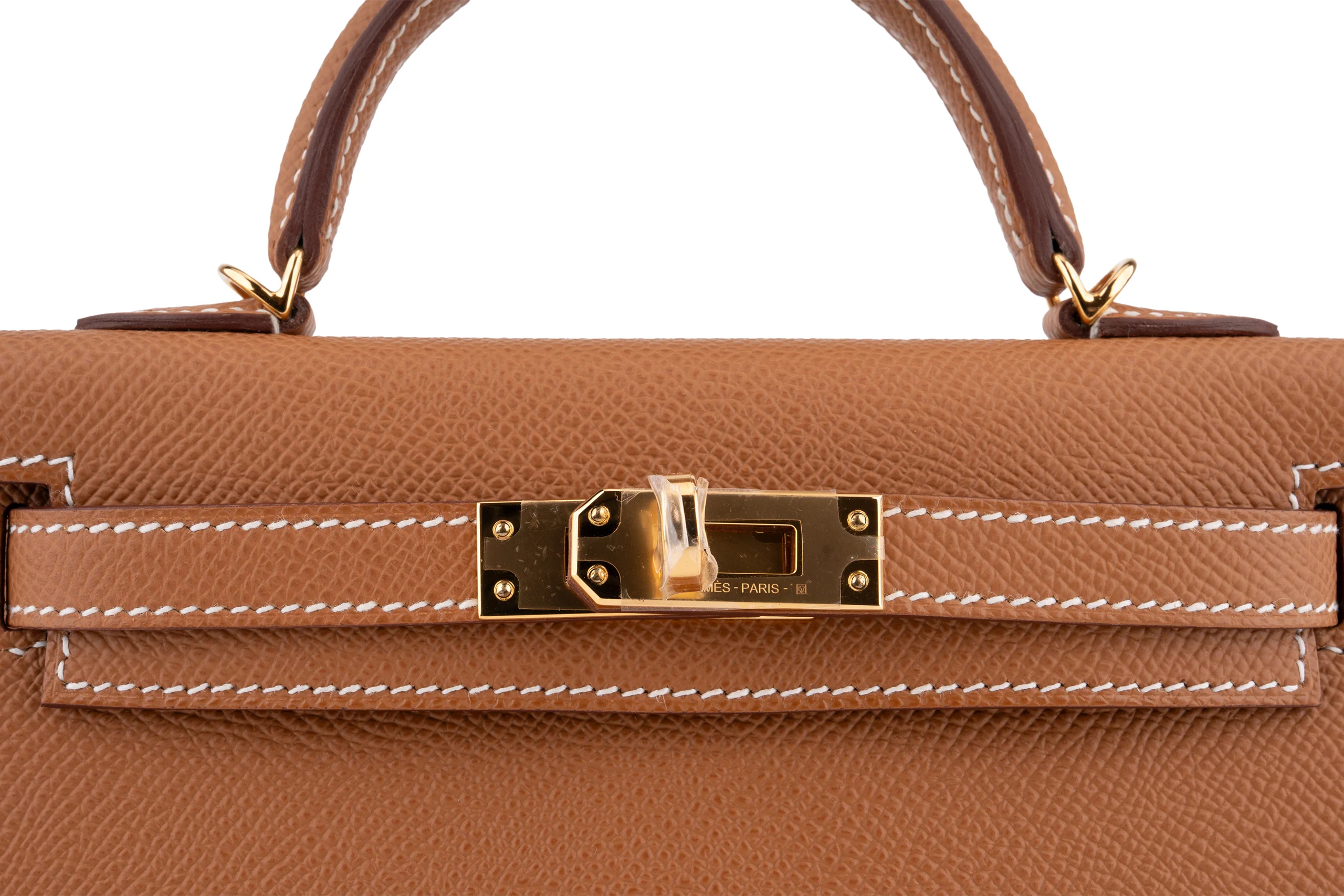 Hermès Mini Kelly		Epsom 	Gold	GHW - Image 7