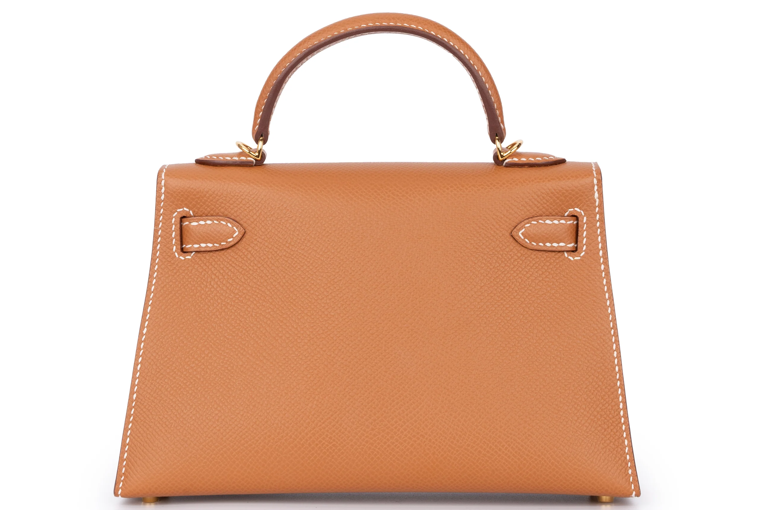 Hermès Mini Kelly		Epsom	Gold 	GHW - Image 4