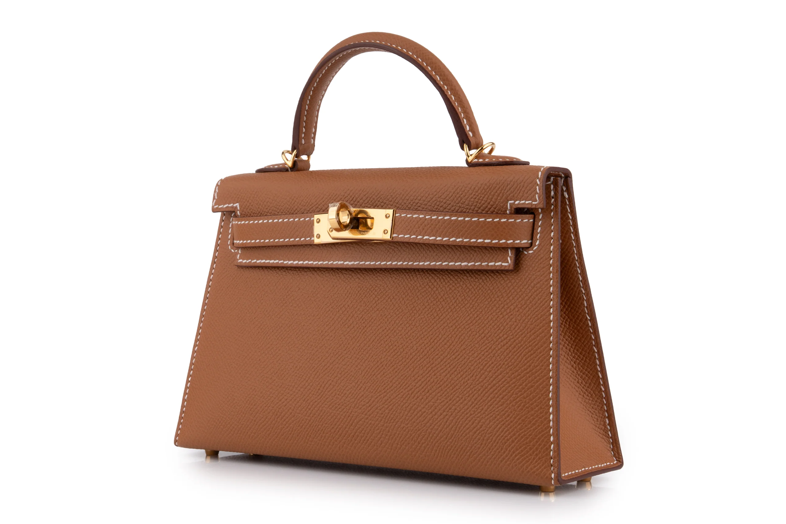 Hermès Mini Kelly		Epsom	Gold	GHW - Image 2