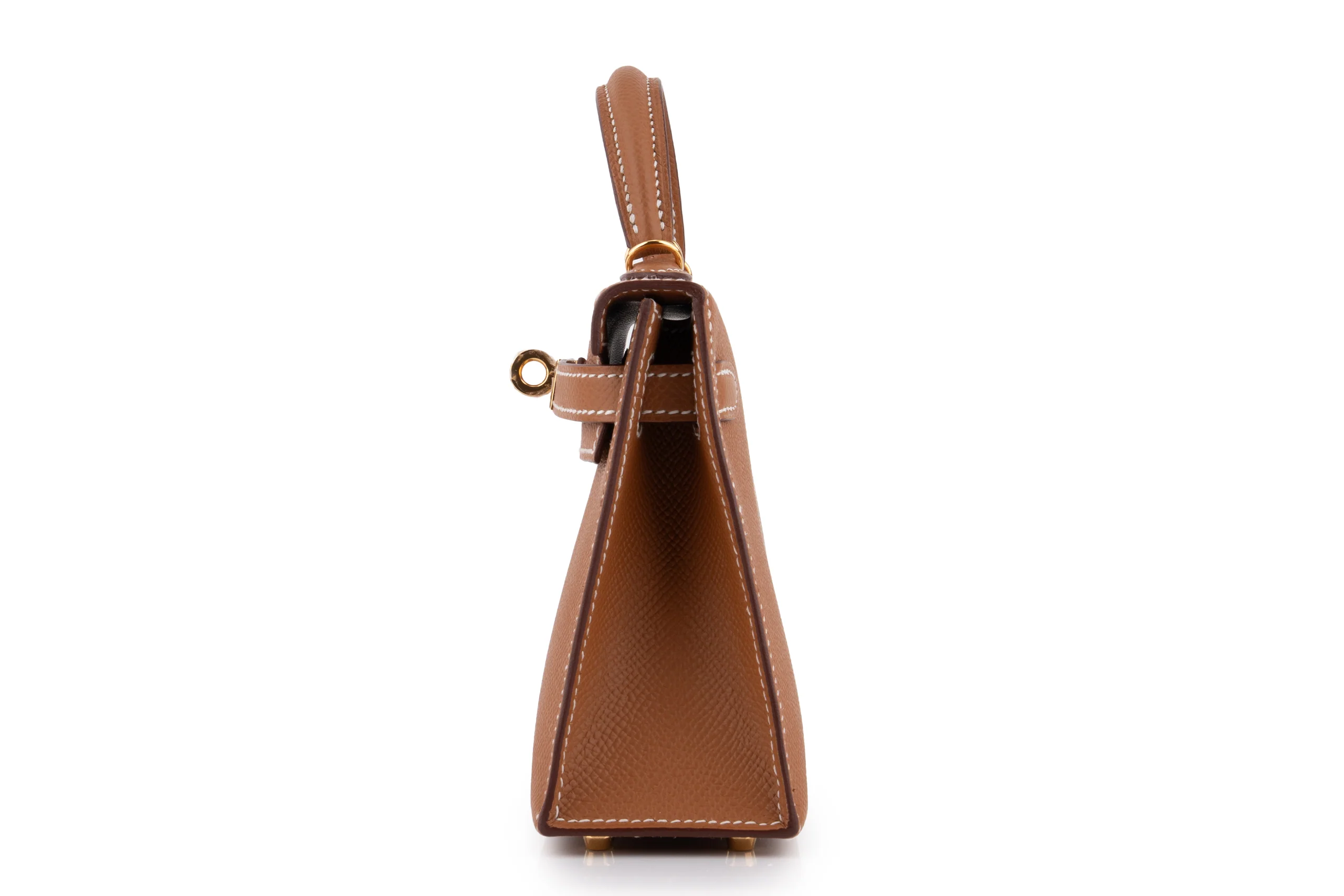 Hermès Mini Kelly		Epsom	Gold	GHW - Image 3