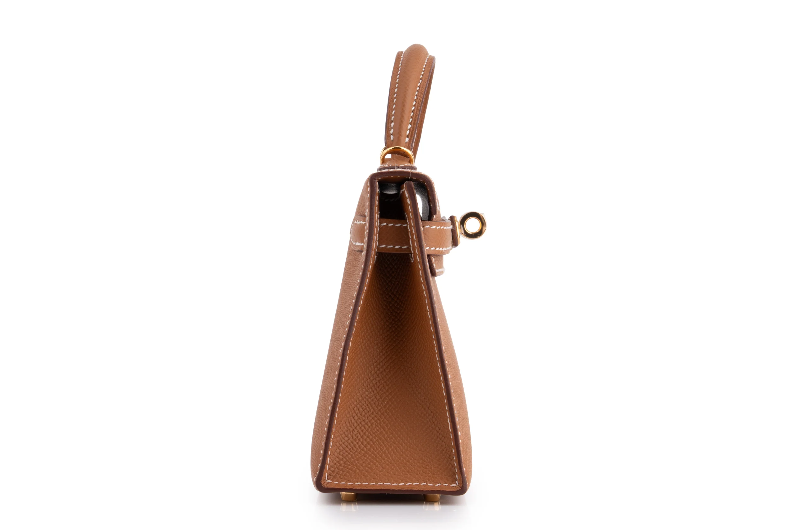 Hermès Mini Kelly		Epsom	Gold	GHW - Image 5