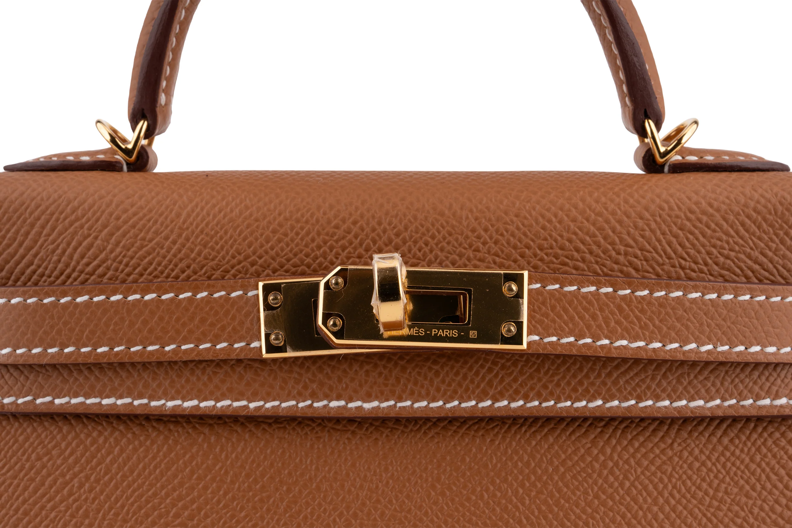 Hermès Mini Kelly		Epsom	Gold	GHW - Image 7