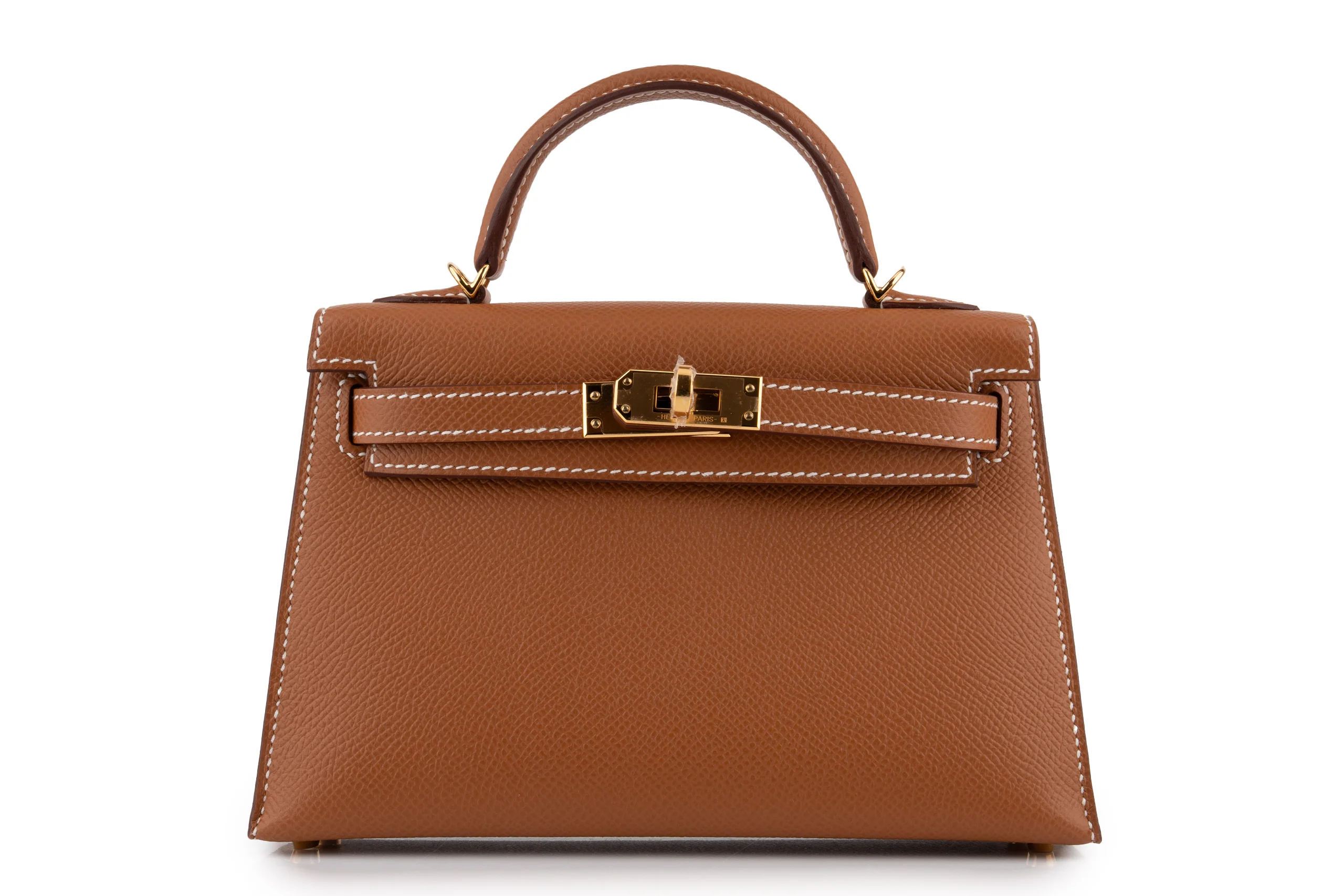 Hermès Mini Kelly 		Epsom 	Gold 	GHW