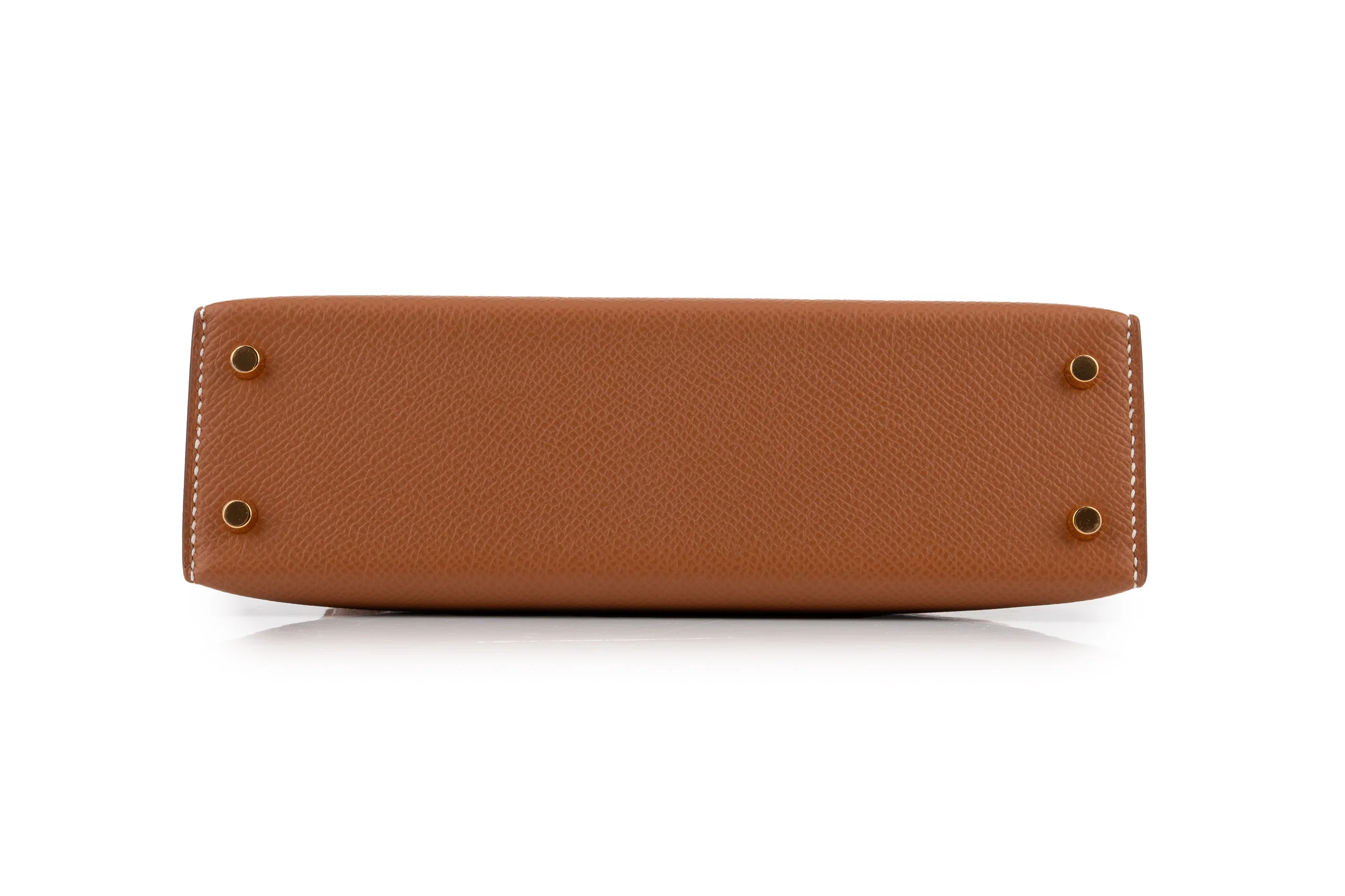 Hermès Mini Kelly 		Epsom 	Gold 	GHW - Image 6