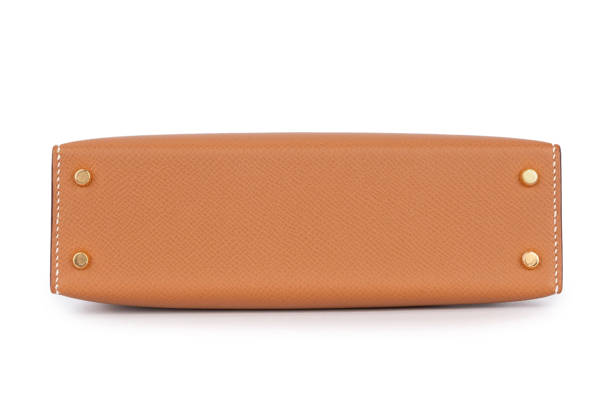 Hermès Mini Kelly		Epsom	Gold 	GHW - Image 6