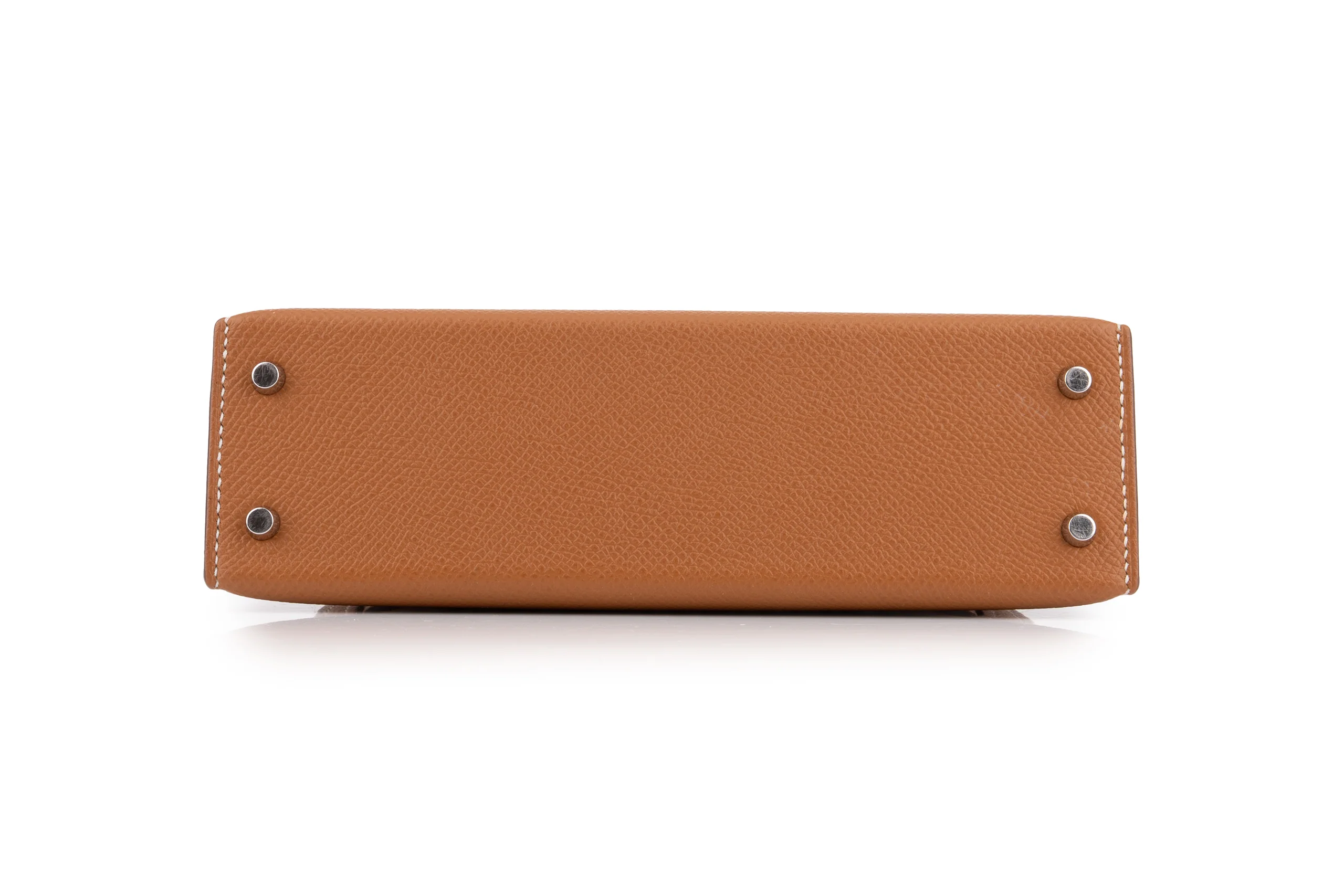 Hermès Mini Kelly	Epsom 	Gold 	PHW - Image 6