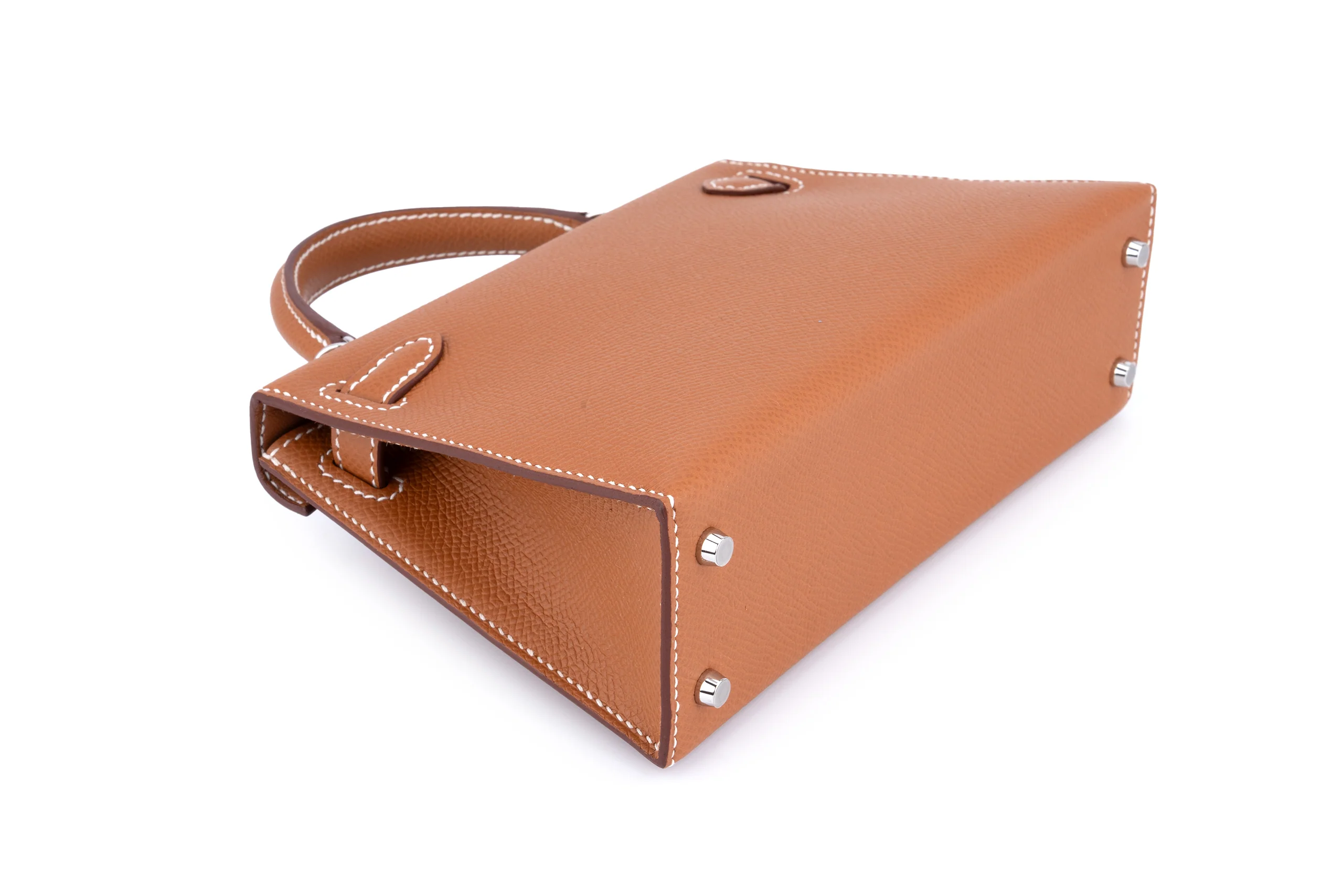 Hermès Mini Kelly Epsom Gold PHW - Image 11
