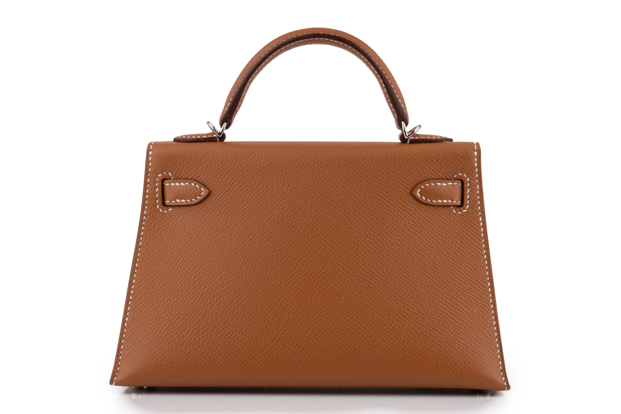 Hermès Mini Kelly		Epsom 	Gold 	PHW - Image 4