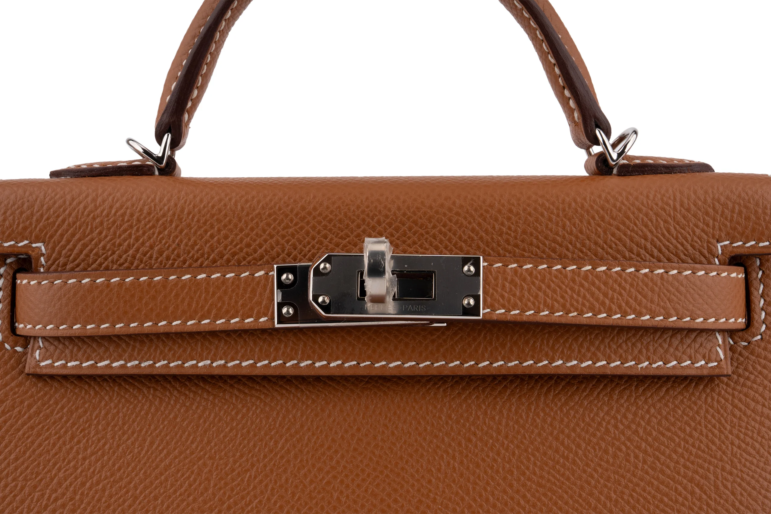 Hermès Mini Kelly		Epsom 	Gold 	PHW - Image 7