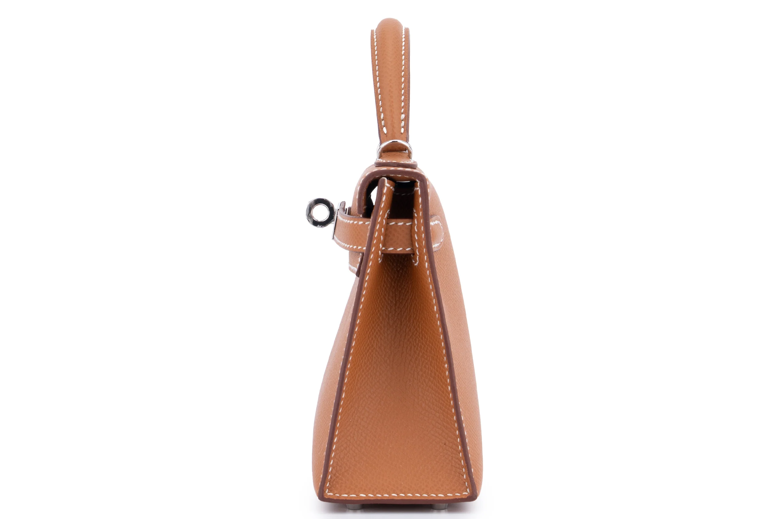 Hermès Mini Kelly Epsom Gold PHW - Image 3