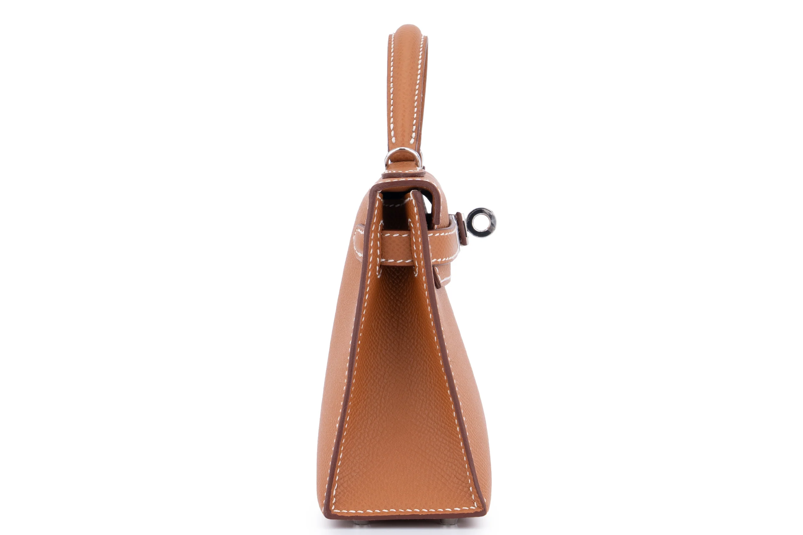 Hermès Mini Kelly Epsom Gold PHW - Image 5