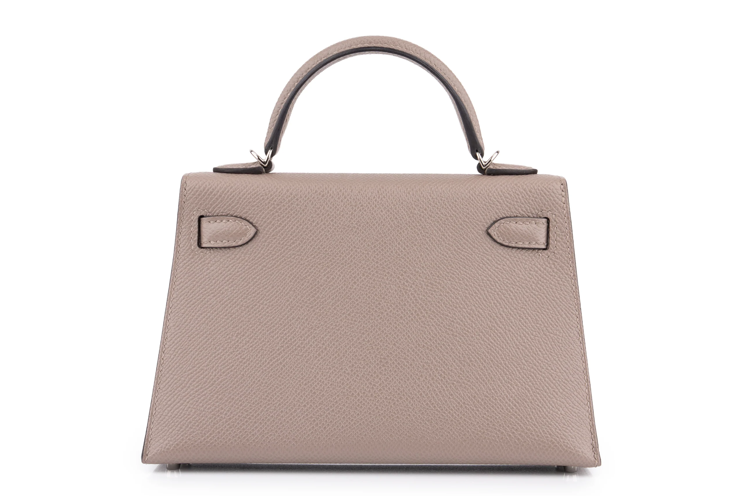 Hermès Mini Kelly	Epsom	Gris Asphalte	PHW - Image 4