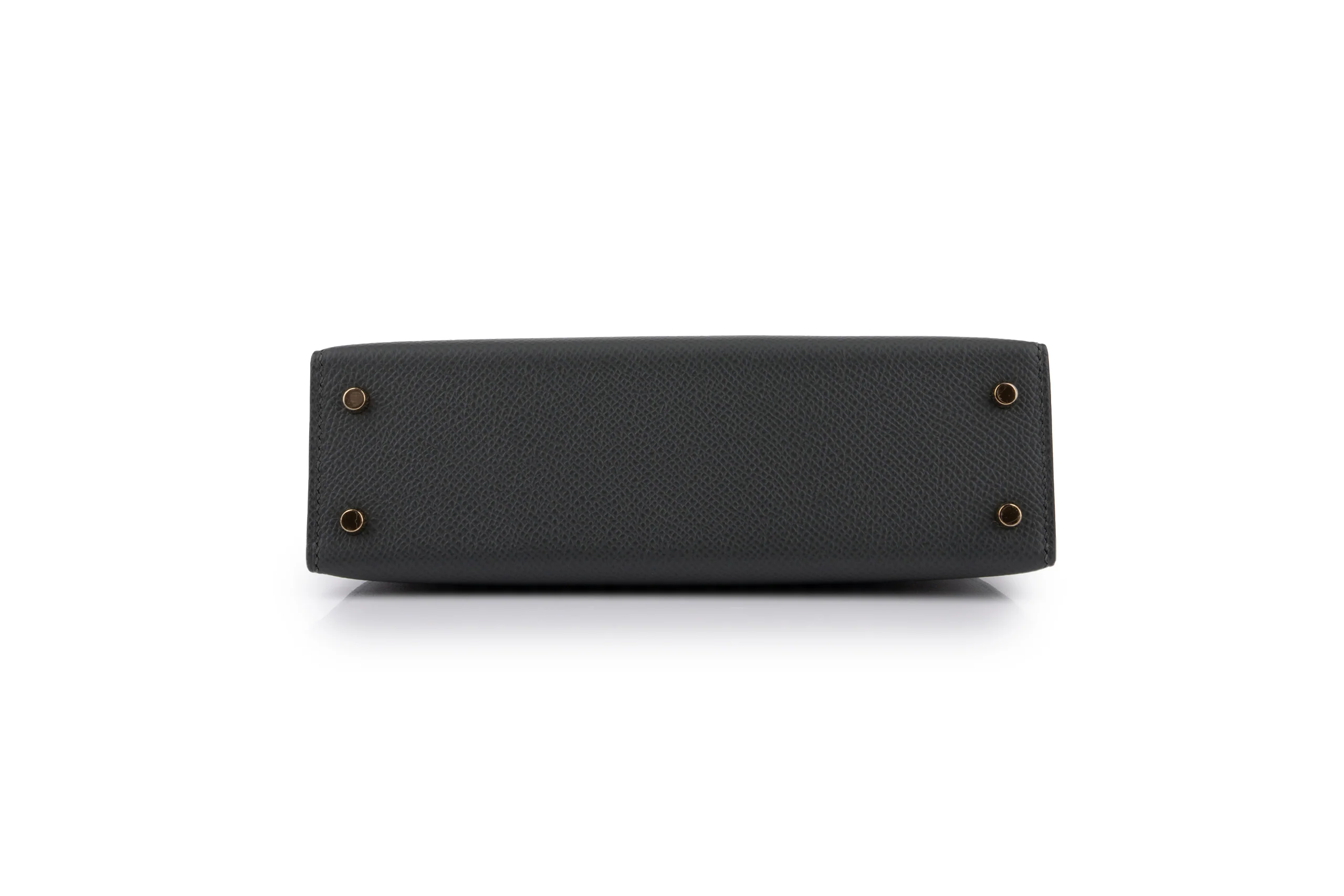 Hermès Mini Kelly		Epsom	Mangrove/Gris Pantin/Noir 	PBHW - Image 6