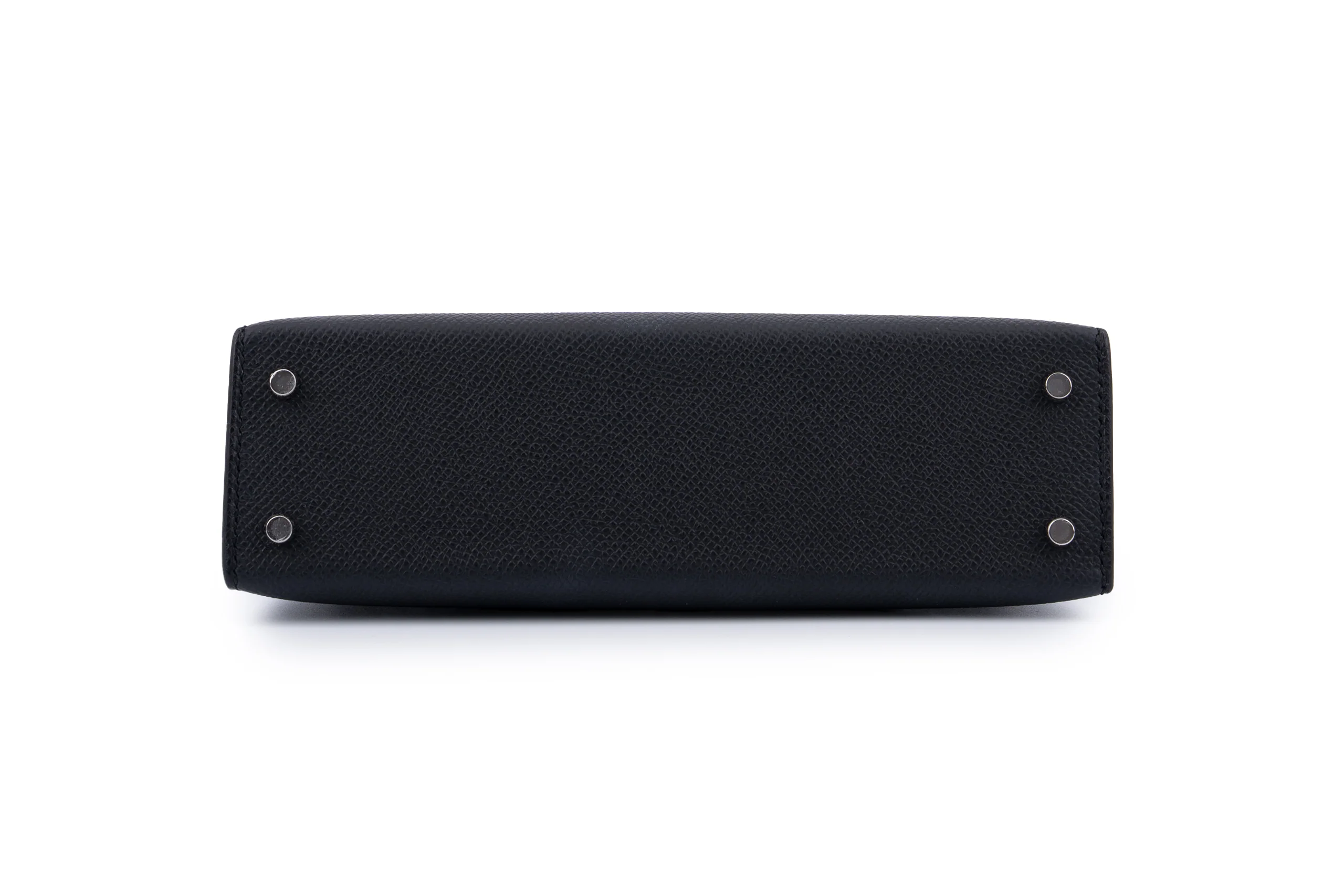 Hermès Mini Kelly		Epsom	Noir	Electrum  Hardware - Image 6
