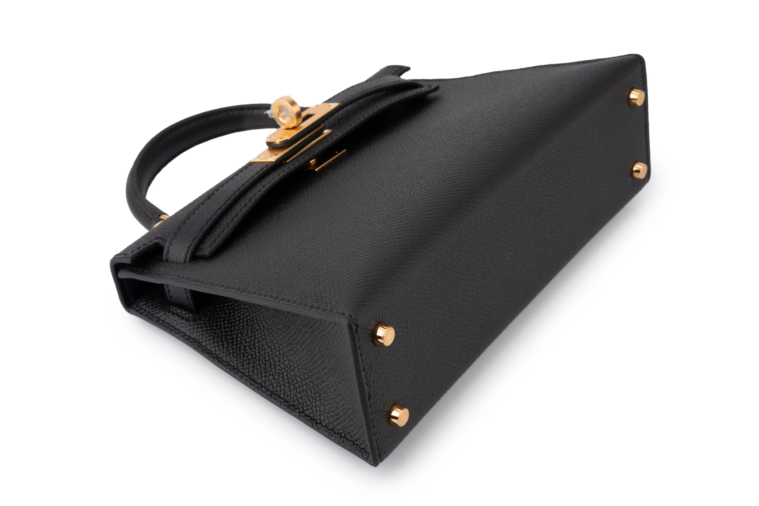 Hermès Mini Kelly		Epsom	Noir	GHW - Image 9