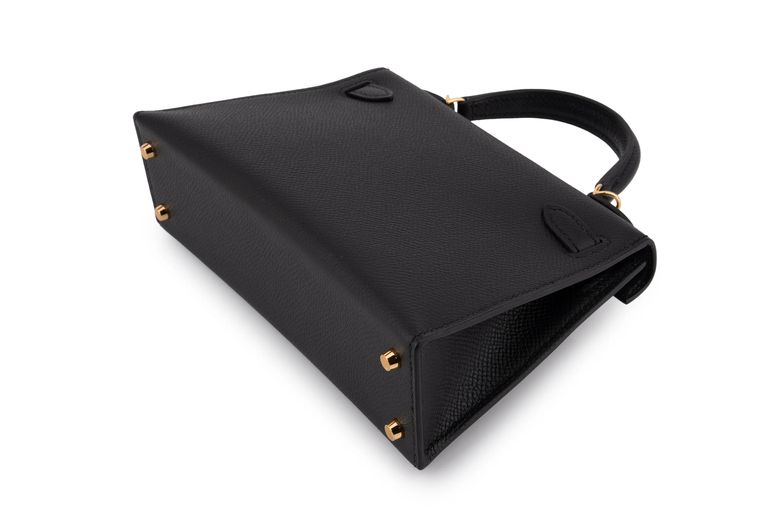 Hermès Mini Kelly		Epsom	Noir	GHW - Image 10