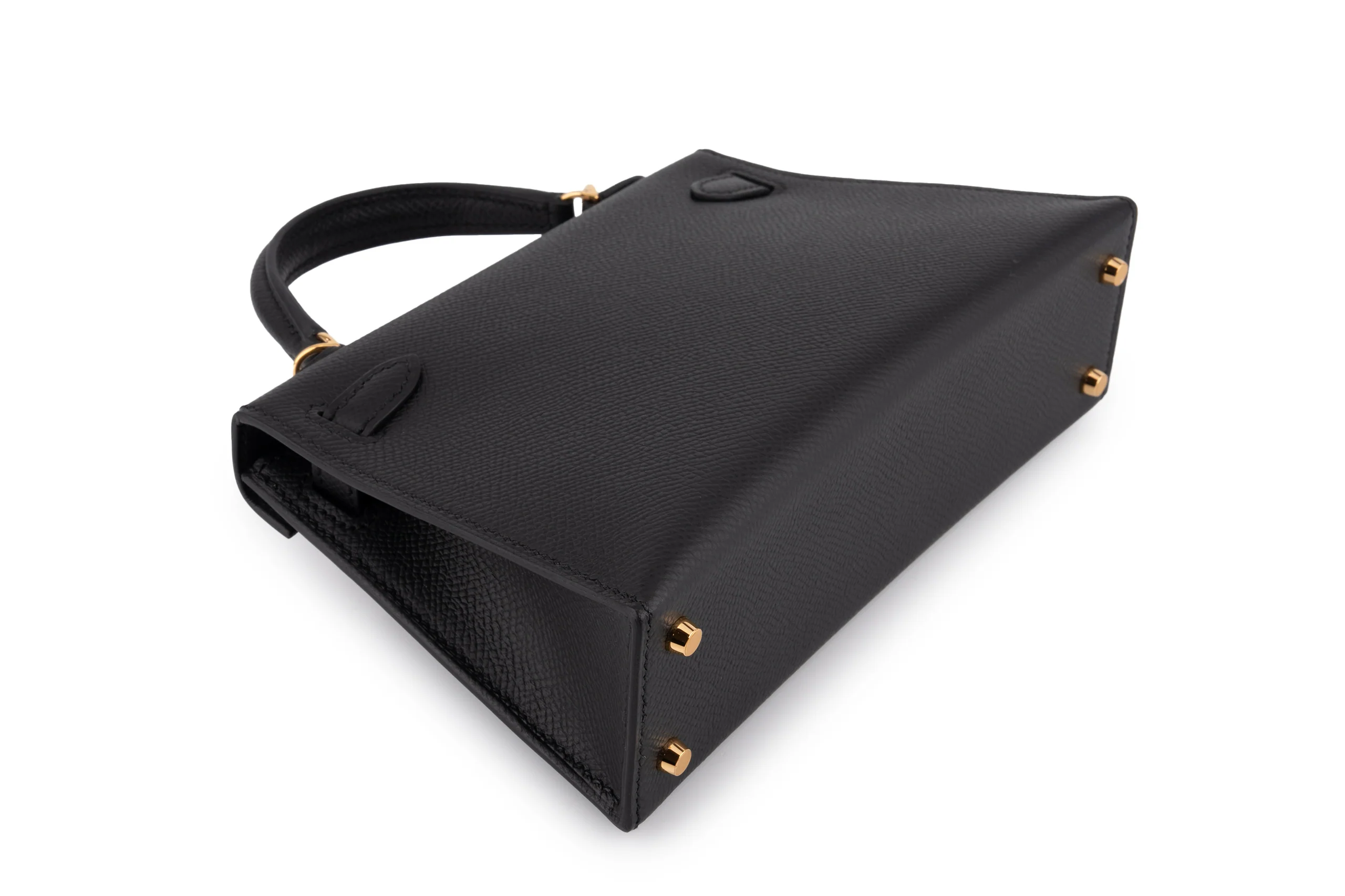 Hermès Mini Kelly		Epsom	Noir	GHW - Image 11