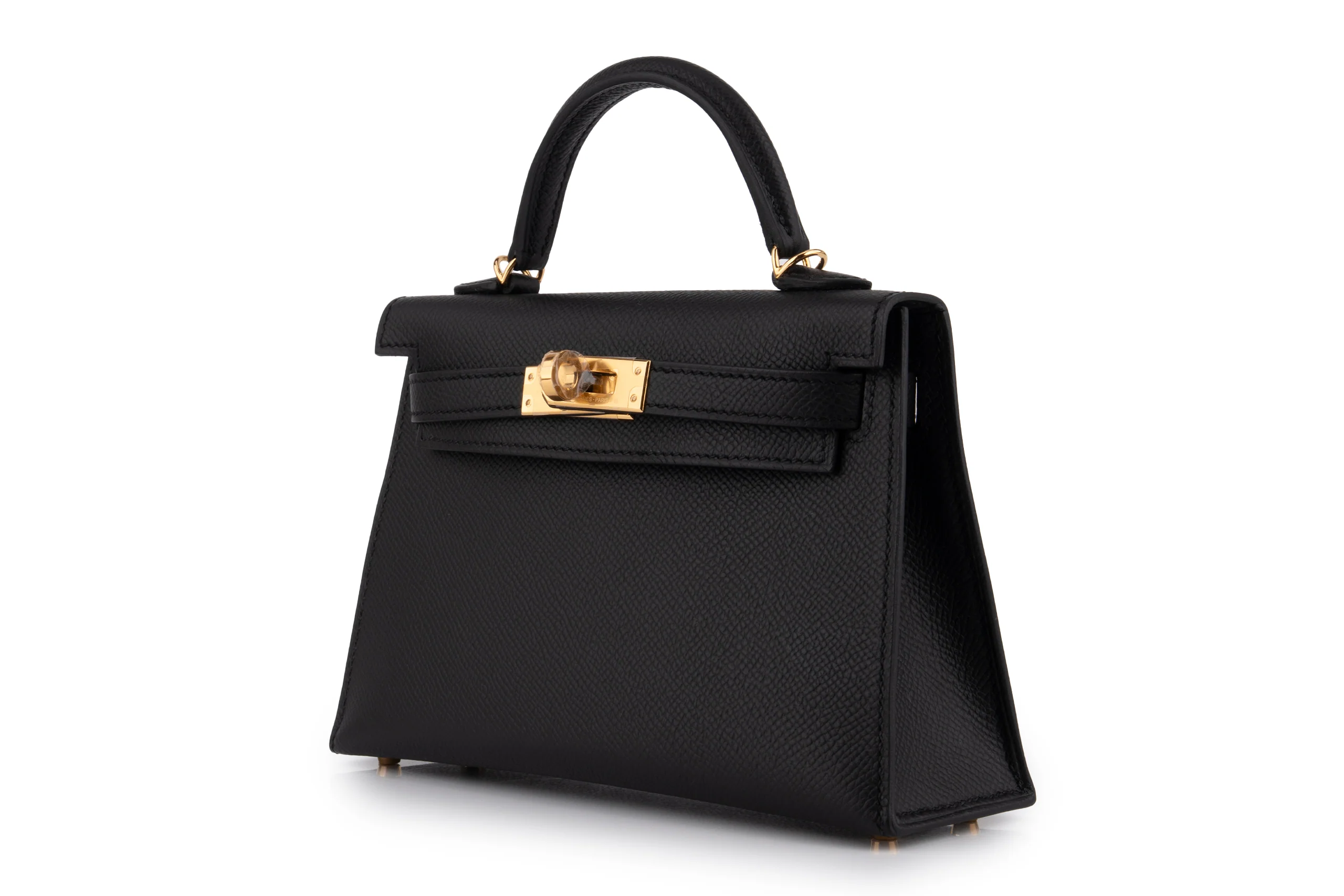 Hermès Mini Kelly		Epsom	Noir	GHW - Image 2