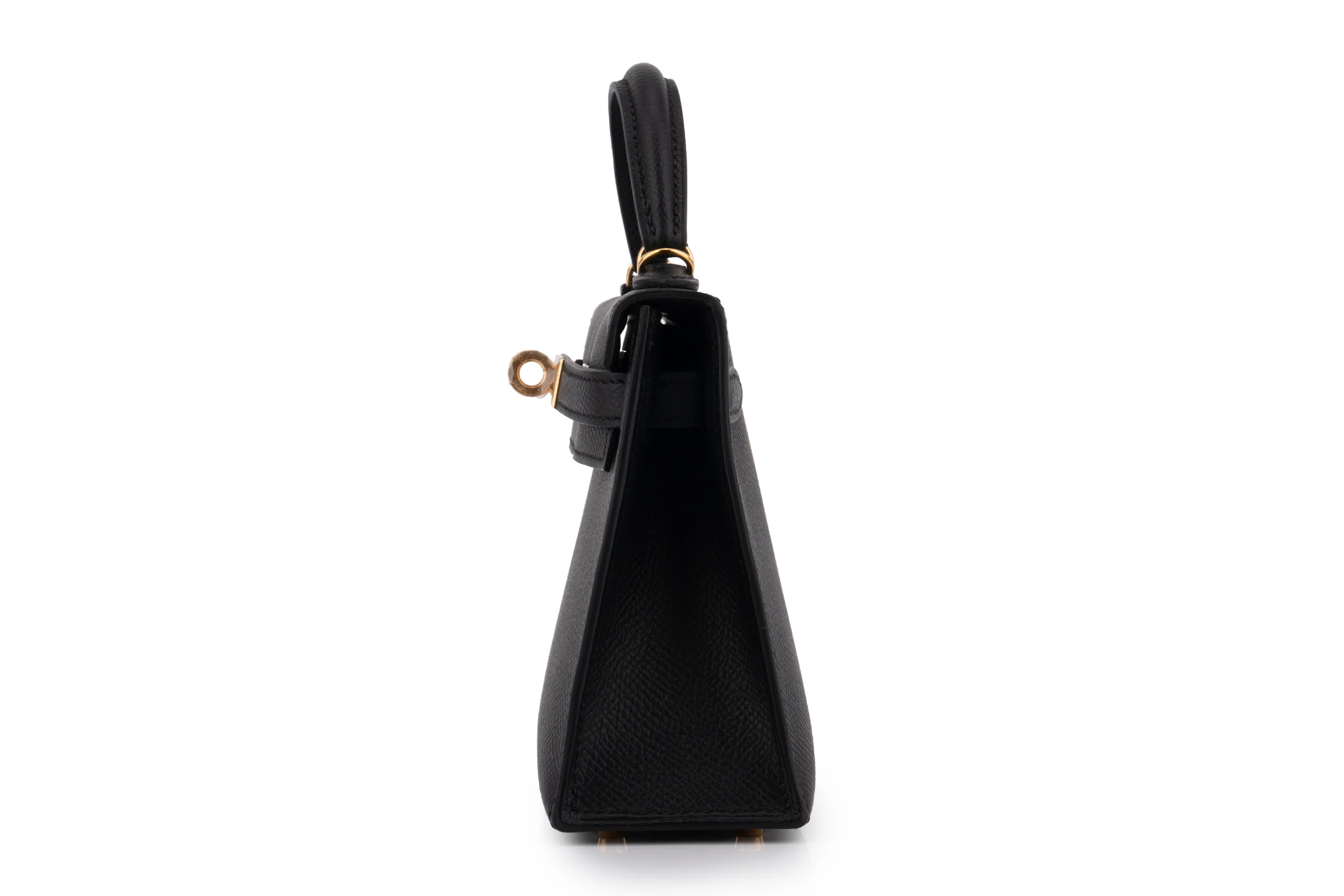 Hermès Mini Kelly		Epsom	Noir	GHW - Image 3