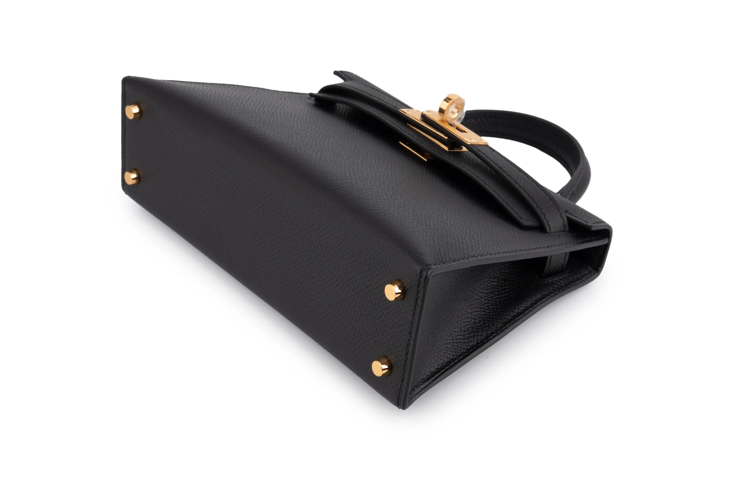 Hermès Mini Kelly		Epsom	Noir	GHW - Image 8