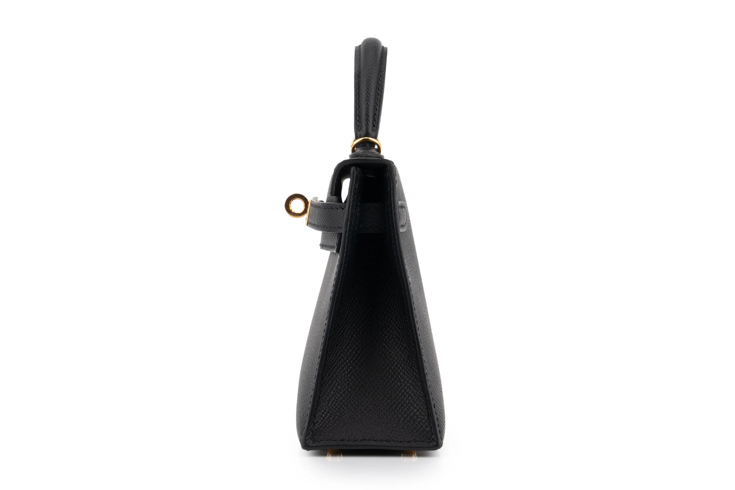Hermès Mini Kelly 		Epsom 	Noir 	GHW - Image 3