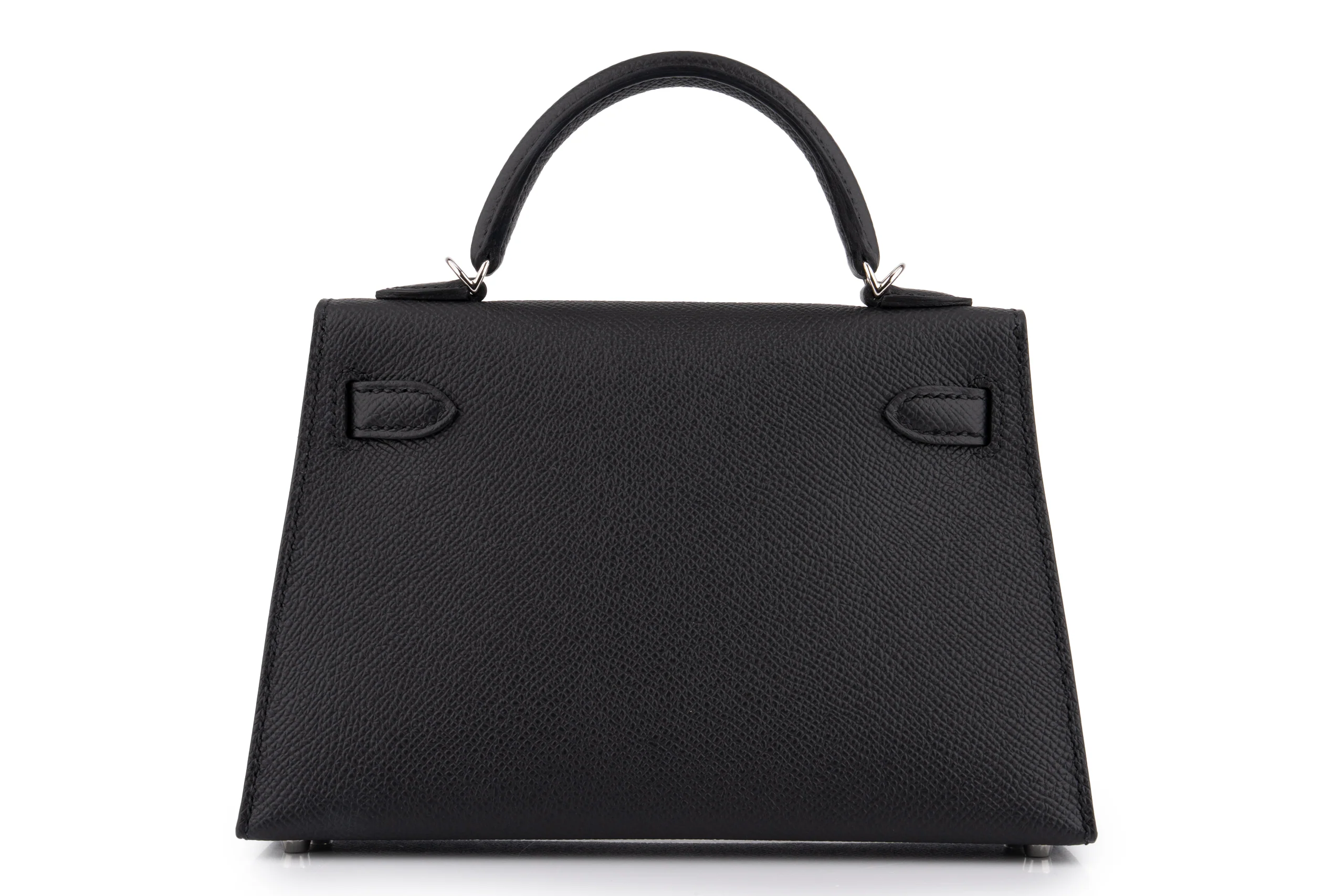 Hermès Mini Kelly 	Epsom	Noir 	PHW - Image 3
