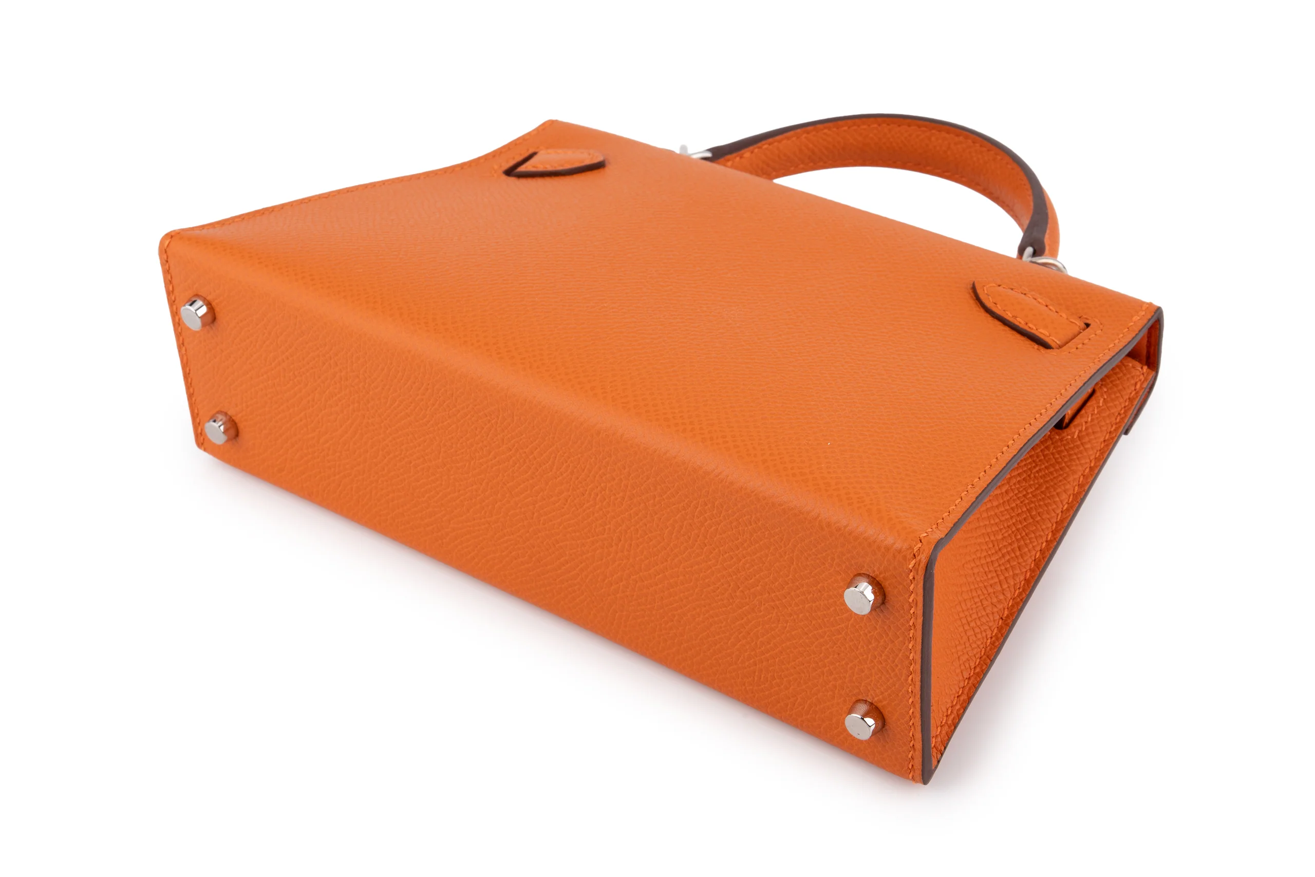 Hermès Mini Kelly		Epsom	Orange H	PHW - Image 13