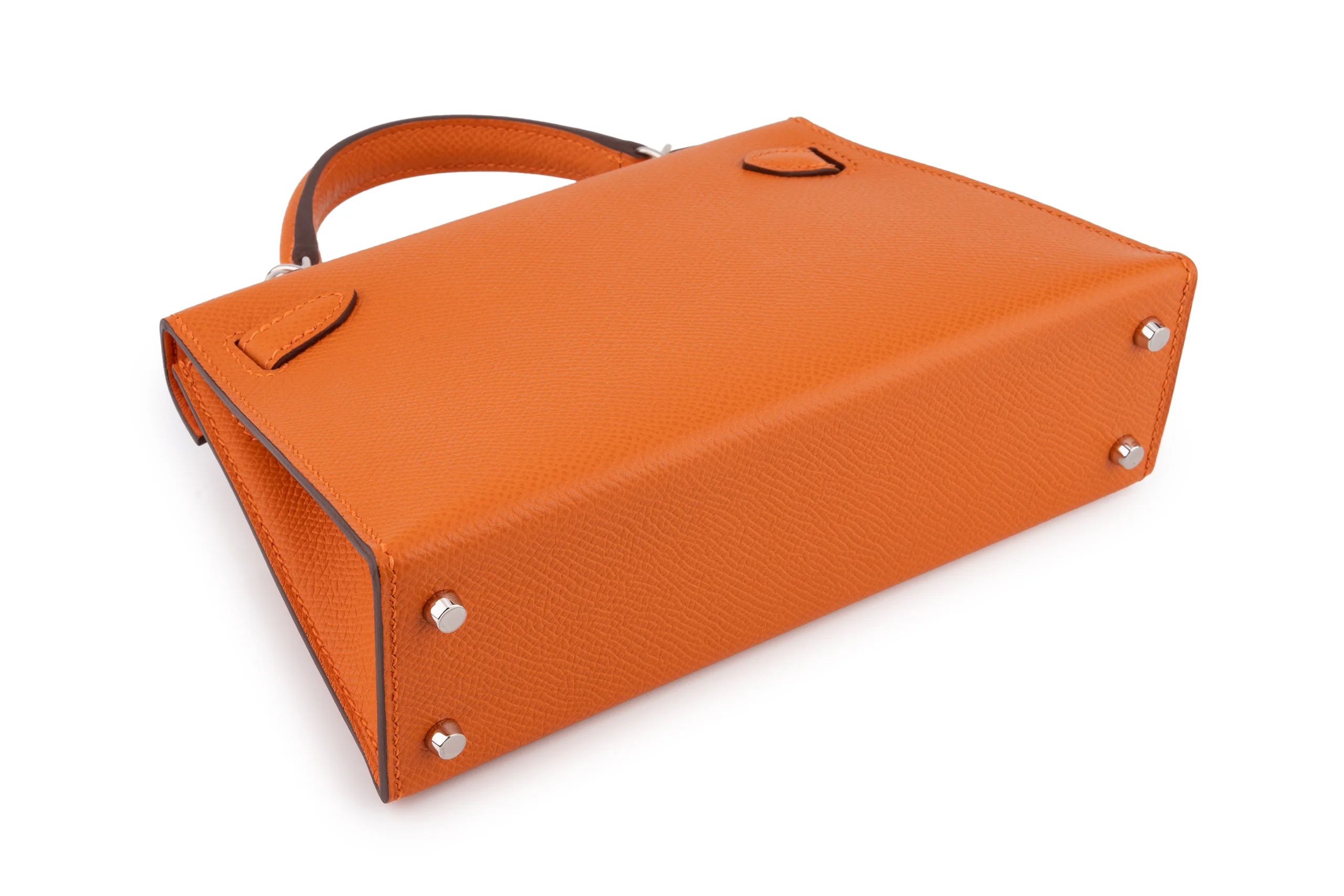 Hermès Mini Kelly		Epsom	Orange H	PHW - Image 14