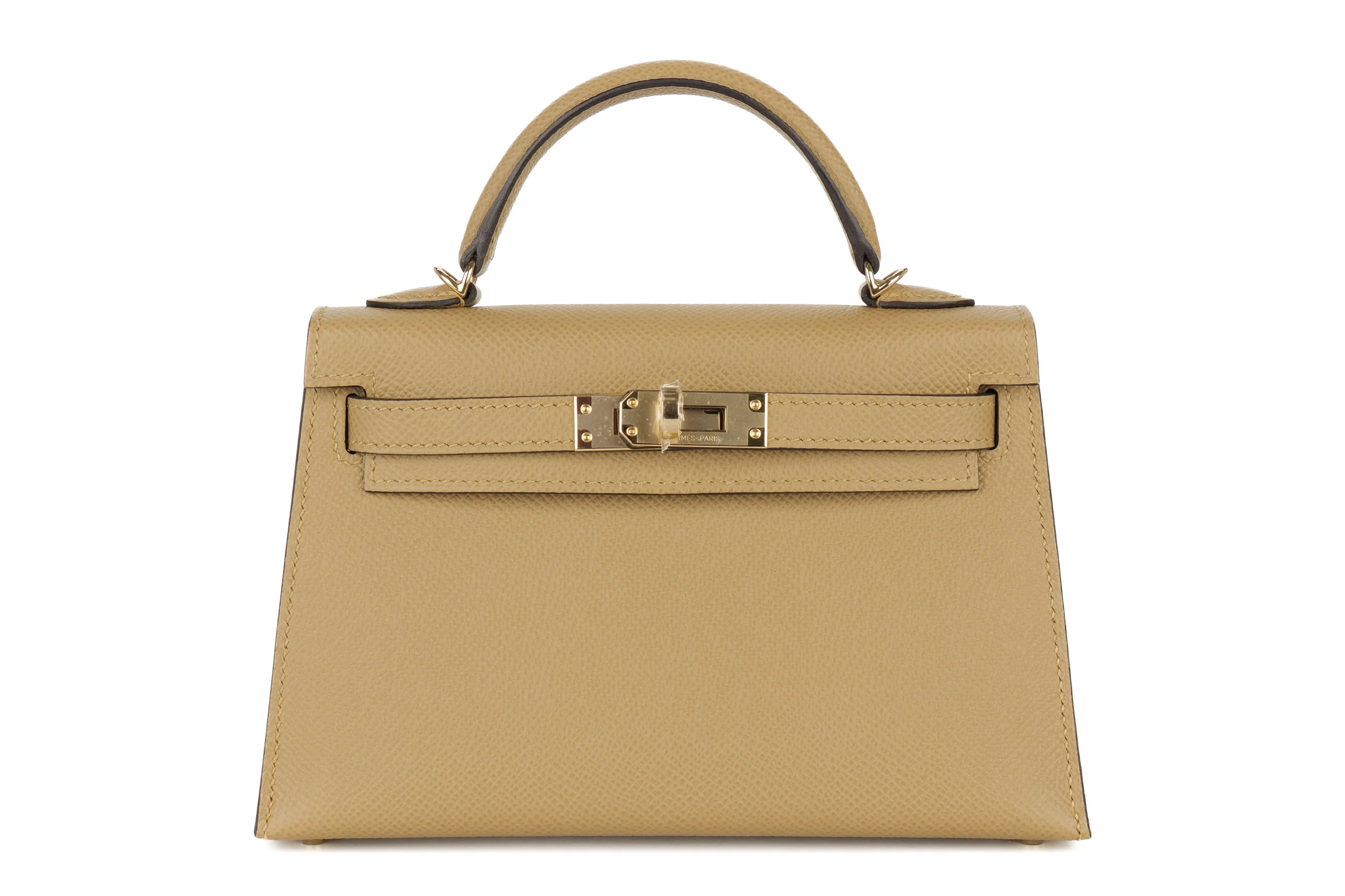 Hermès Mini Kelly		Epsom	Poussiere	PBHW